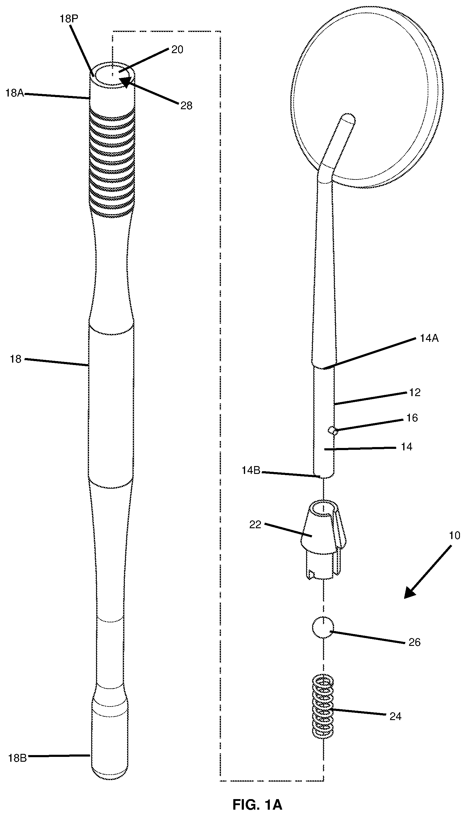 Patent US12128540 — Quick release mechanism — Figure 1