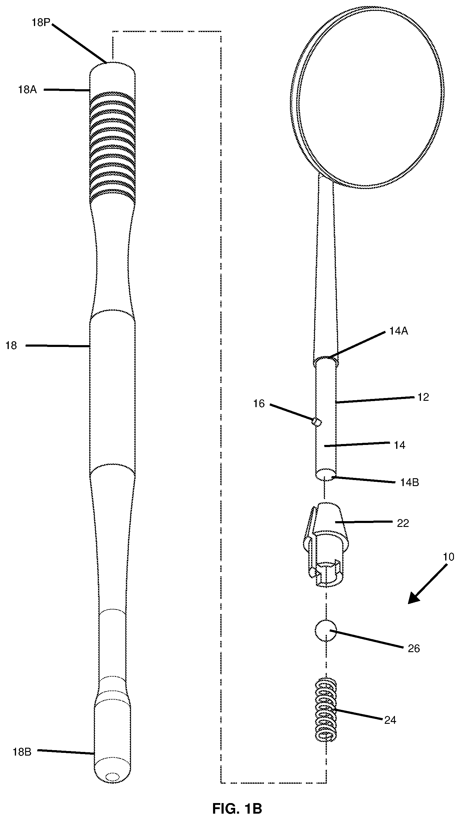 Patent US12128540 Figure 2 – Quick release mechanism