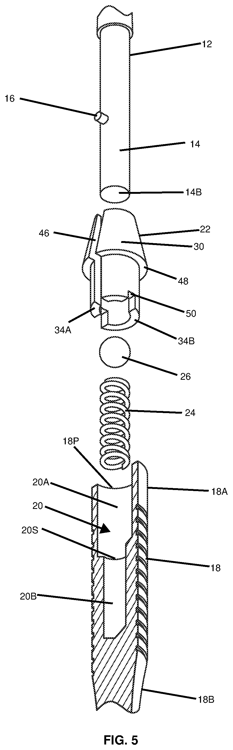 Patent US12128540 Figure 6 – Quick release mechanism