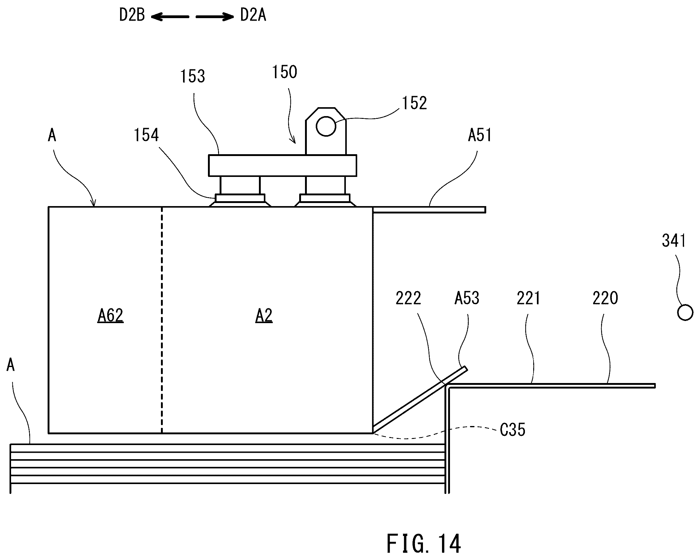 Patent US12128556 Figure 14 – Robot system