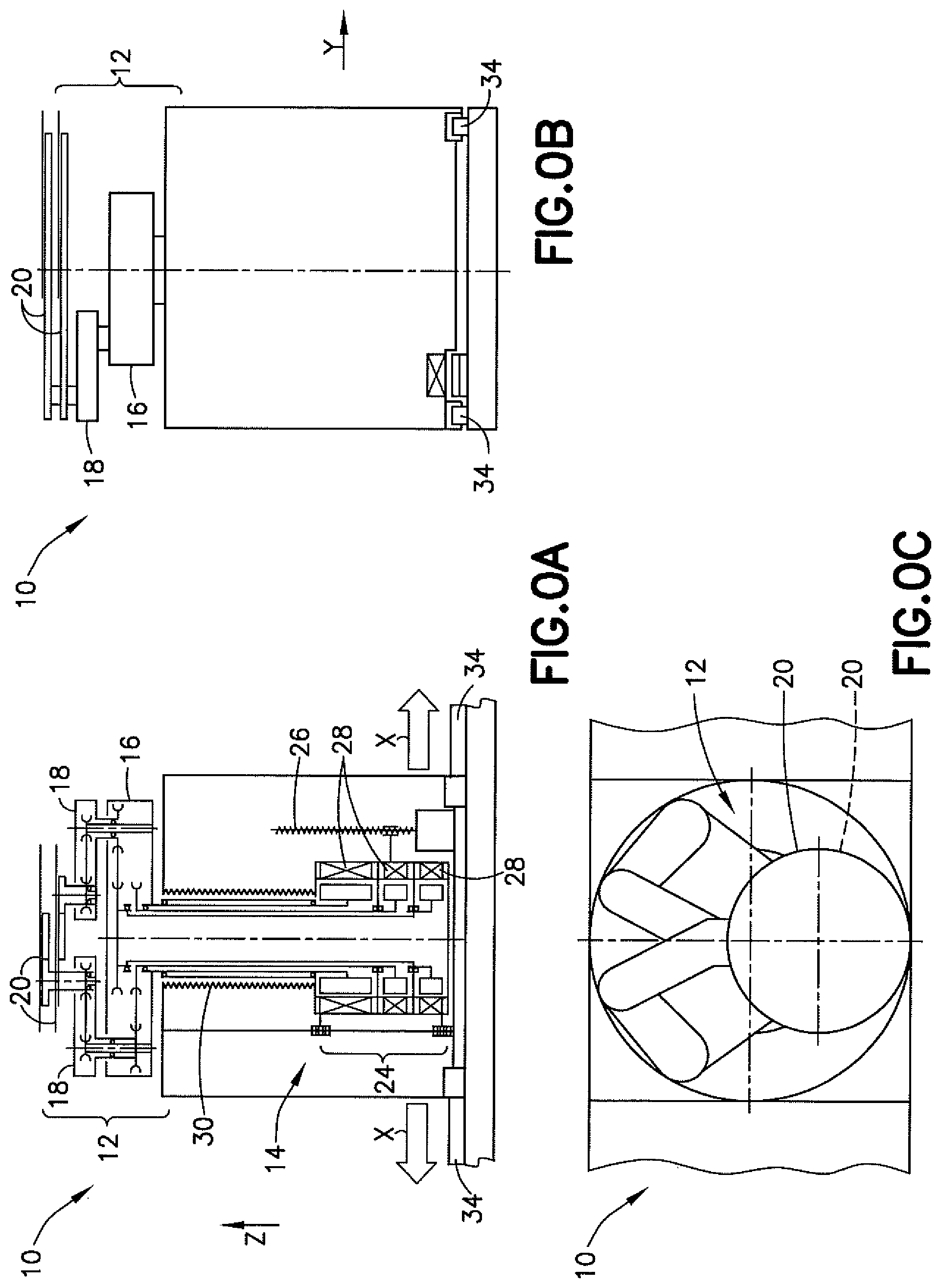 Patent US12128558 Figure 1 – Compact traversing robot