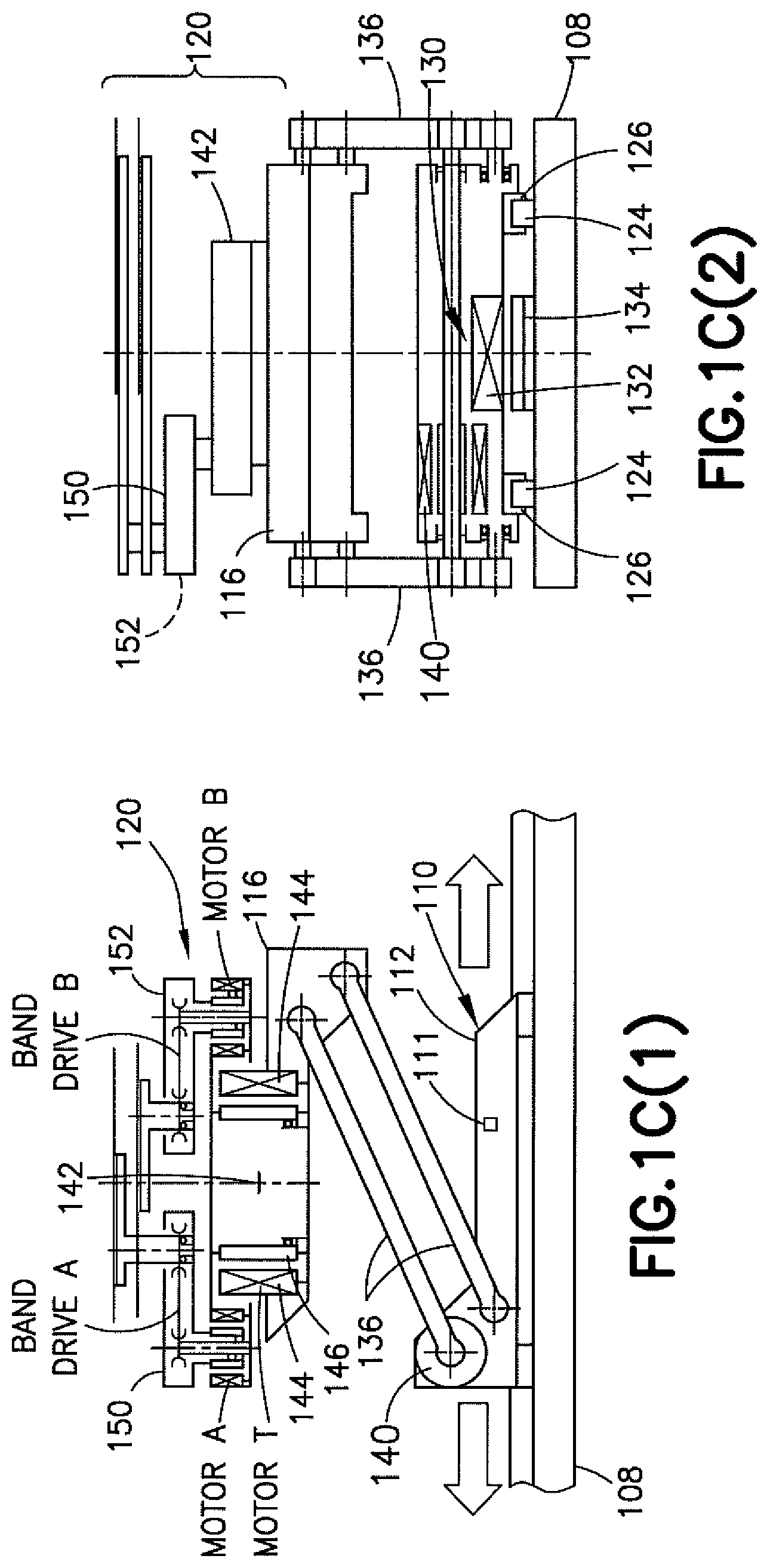 Patent US12128558 Figure 4 – Compact traversing robot