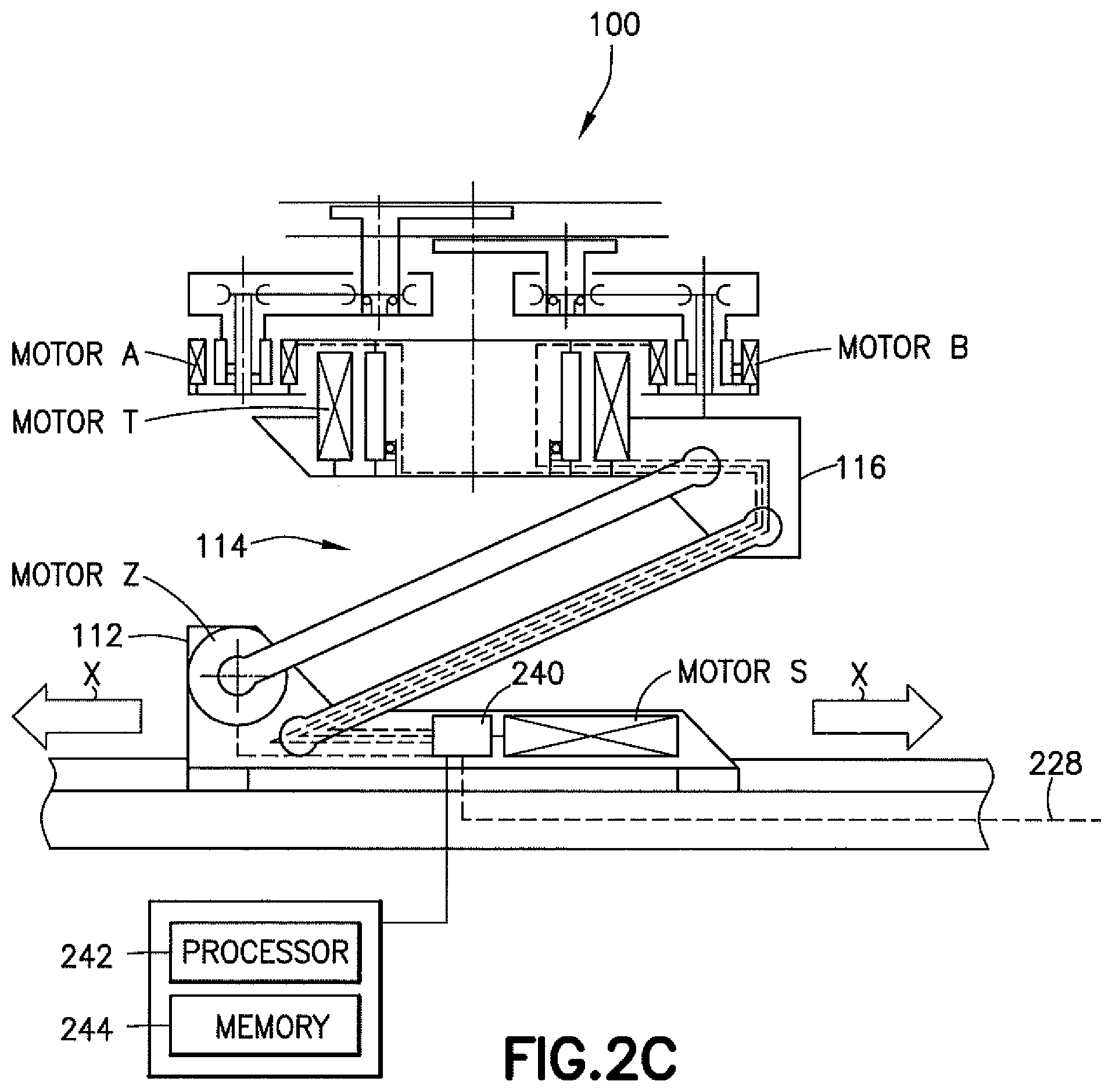 Patent US12128558 Figure 7 – Compact traversing robot