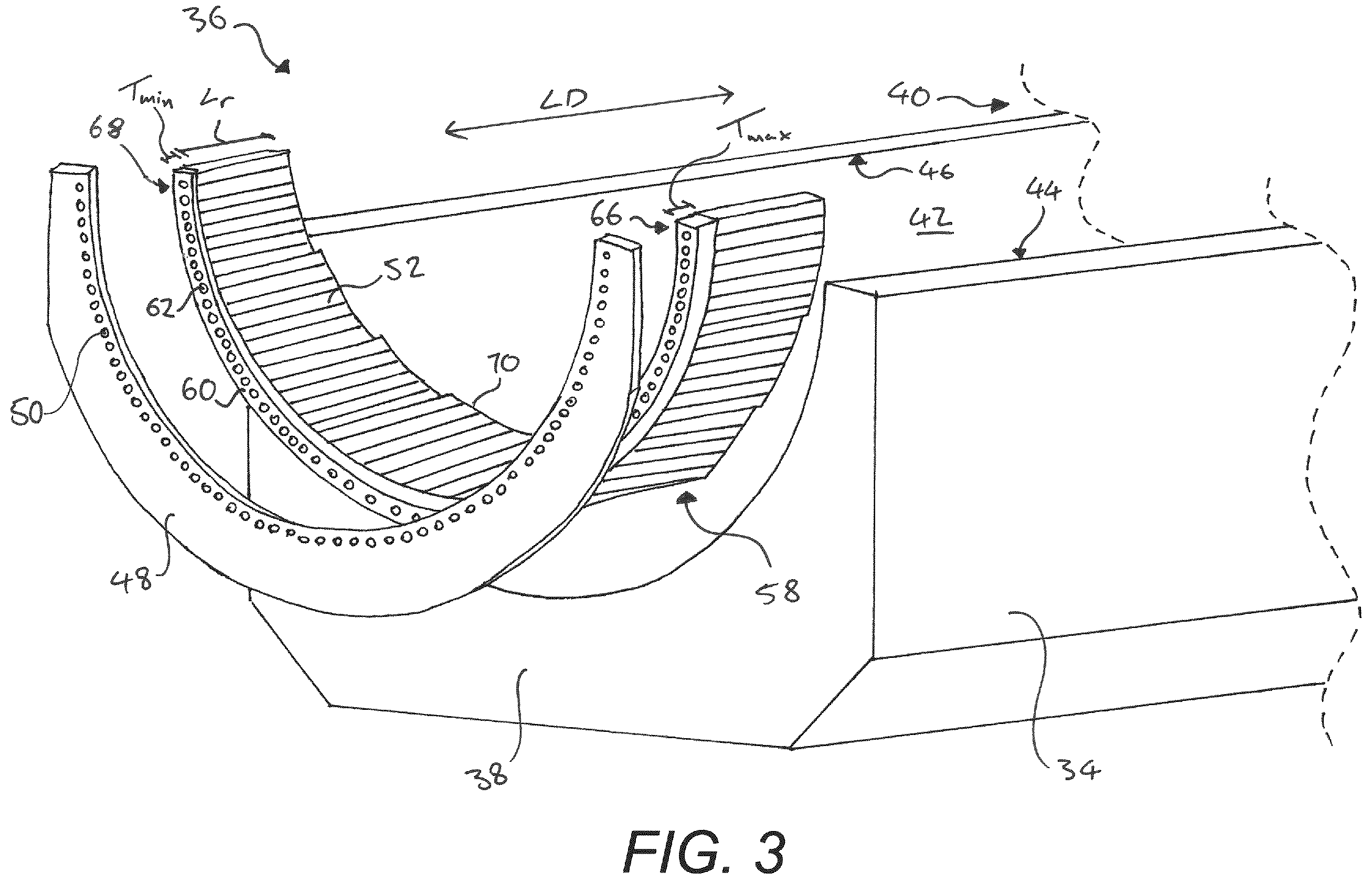 Patent US12128586 Figure 3 – Method of manufacturing a wind turbine blade having an inclined root end surface