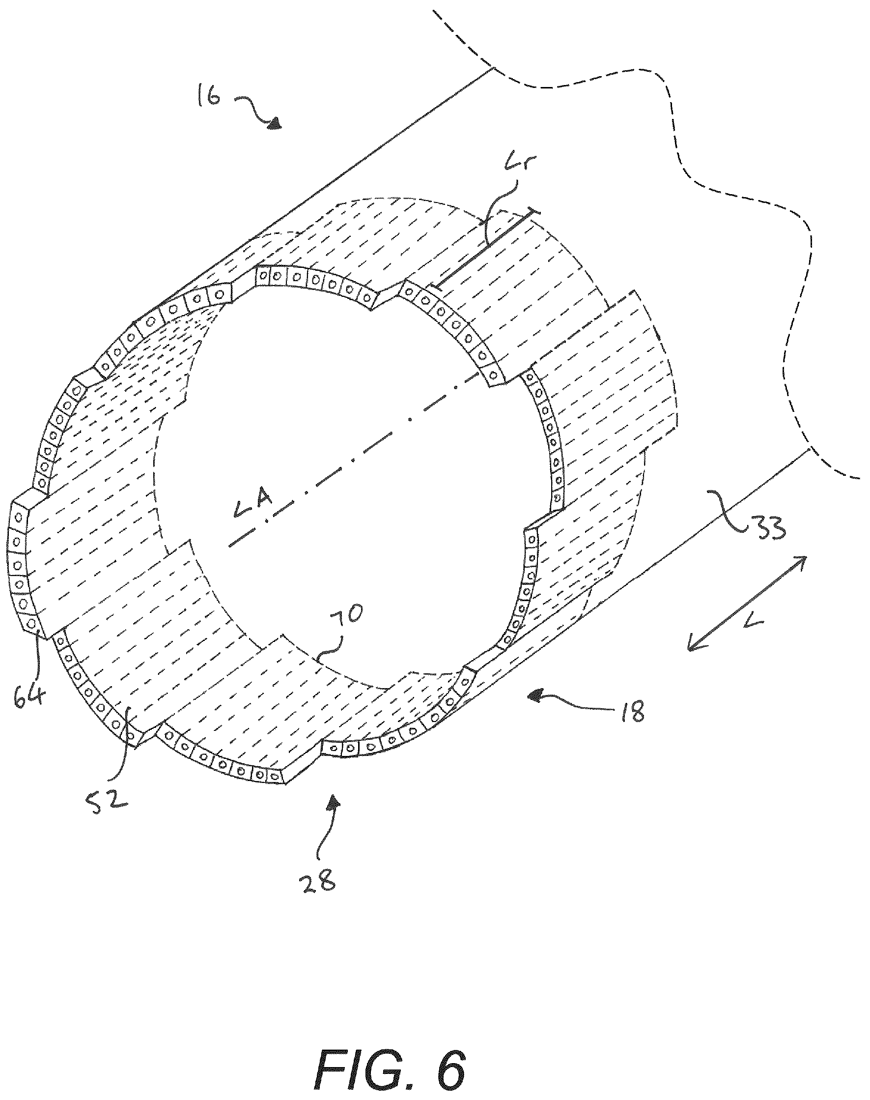 Patent US12128586 Figure 6 – Method of manufacturing a wind turbine blade having an inclined root end surface