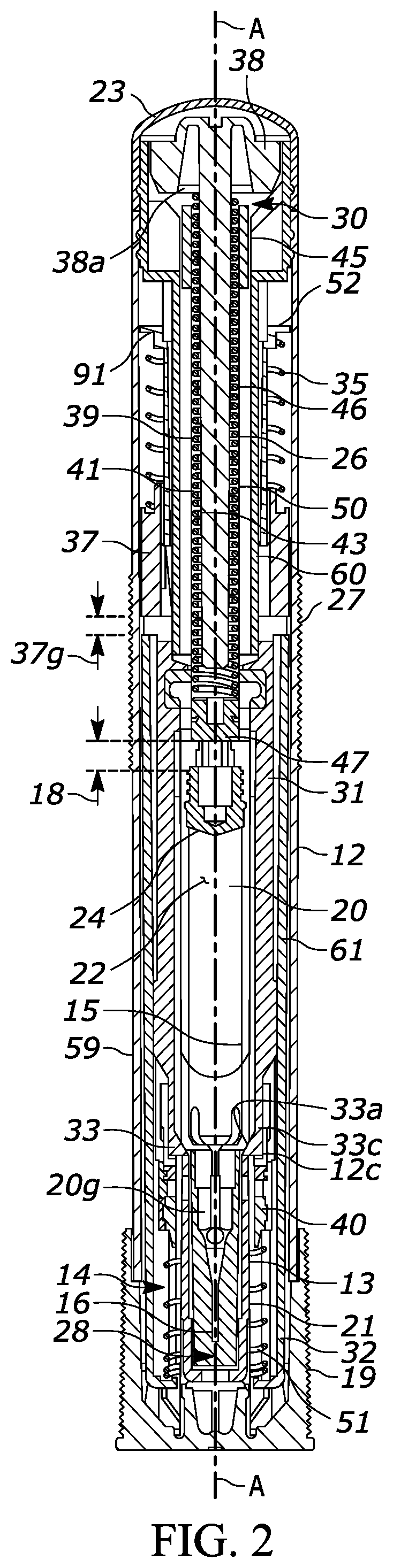 Patent US12128593 Figure 2 – Manufacturing process for hollow plunger rod