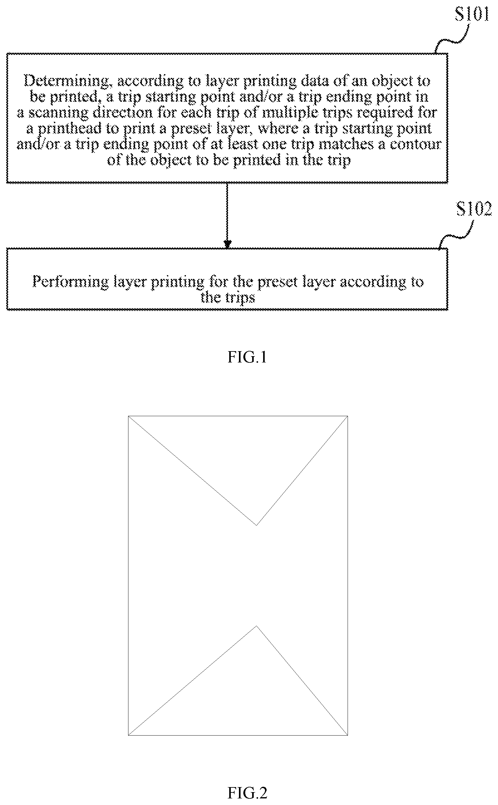 Patent US12128629 — Printing method and printing device — Figure 1