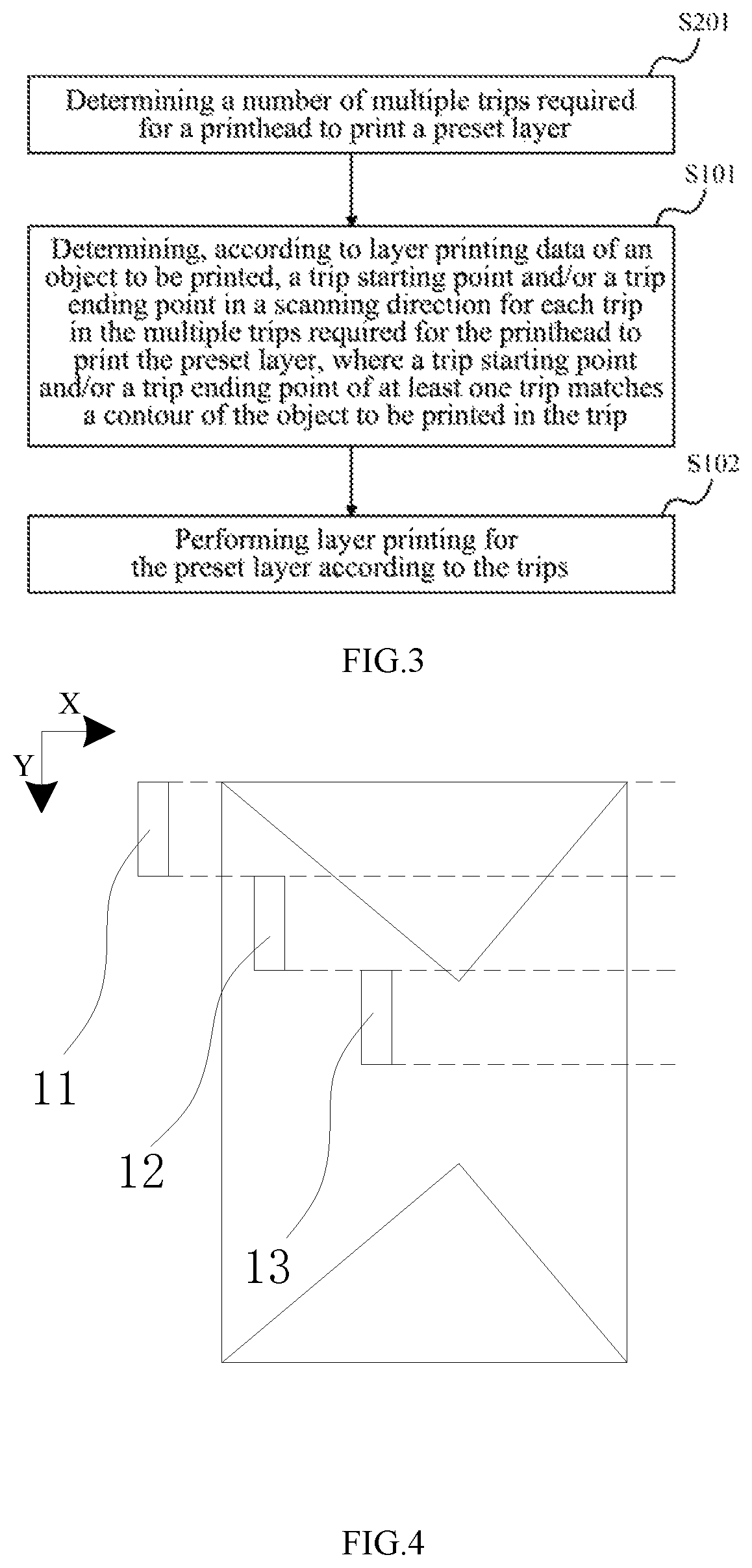 Patent US12128629 Figure 2 – Printing method and printing device