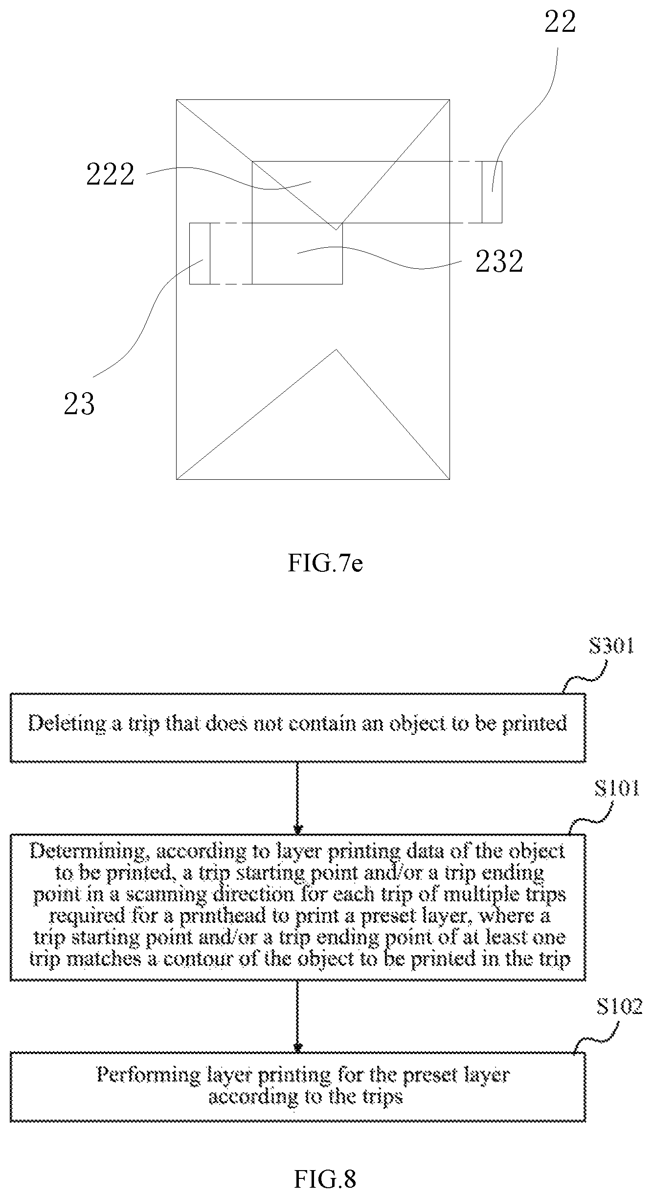 Patent US12128629 Figure 8 – Printing method and printing device