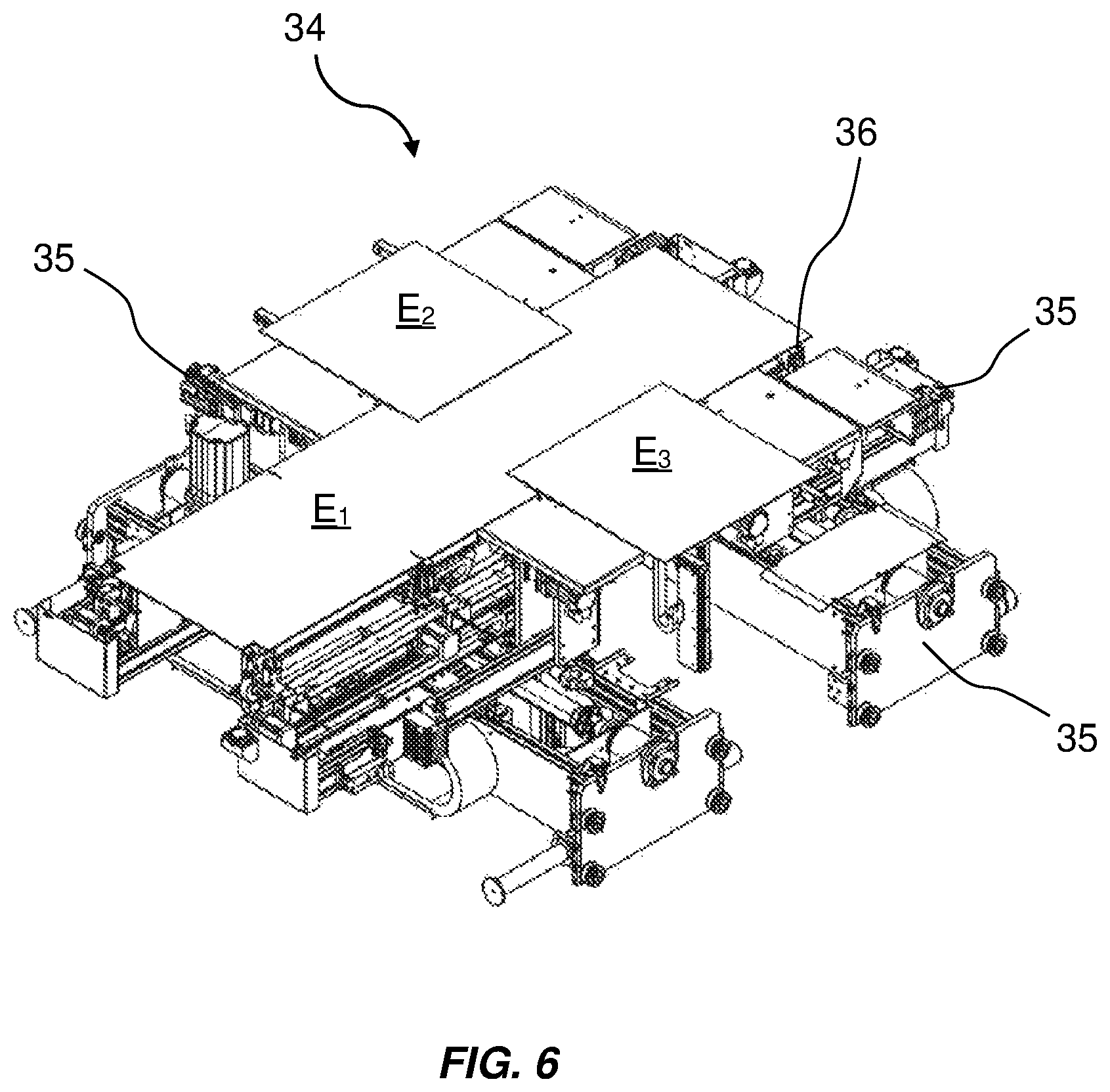 Patent US12128645 Figure 4 – Machine for forming and printing cardboard boxes