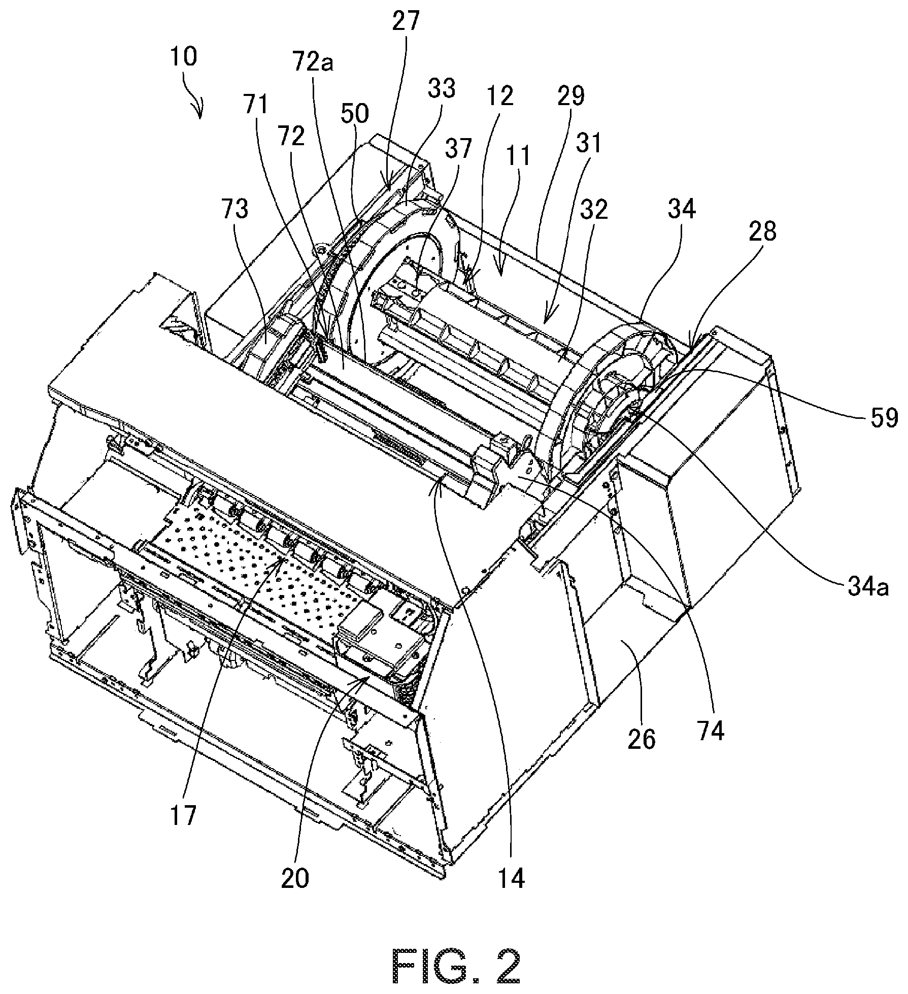 Patent US12128671 Figure 2 – Printing apparatus and control method for printing apparatus