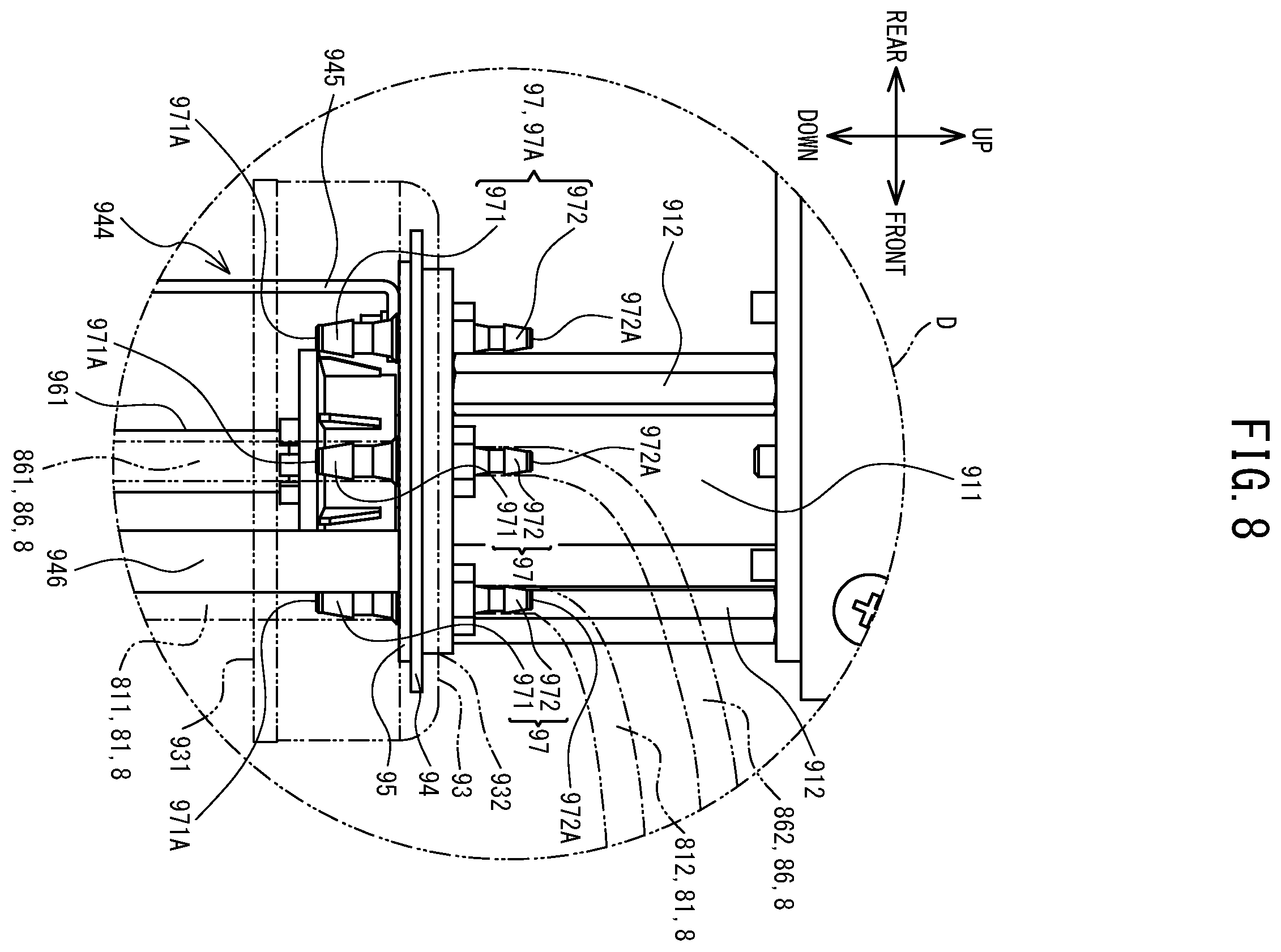 Patent US12128690 Figure 8 – Liquid supply system, control method, non-transitory computer-readable medium storing computer-readable instructions, and liquid supply device