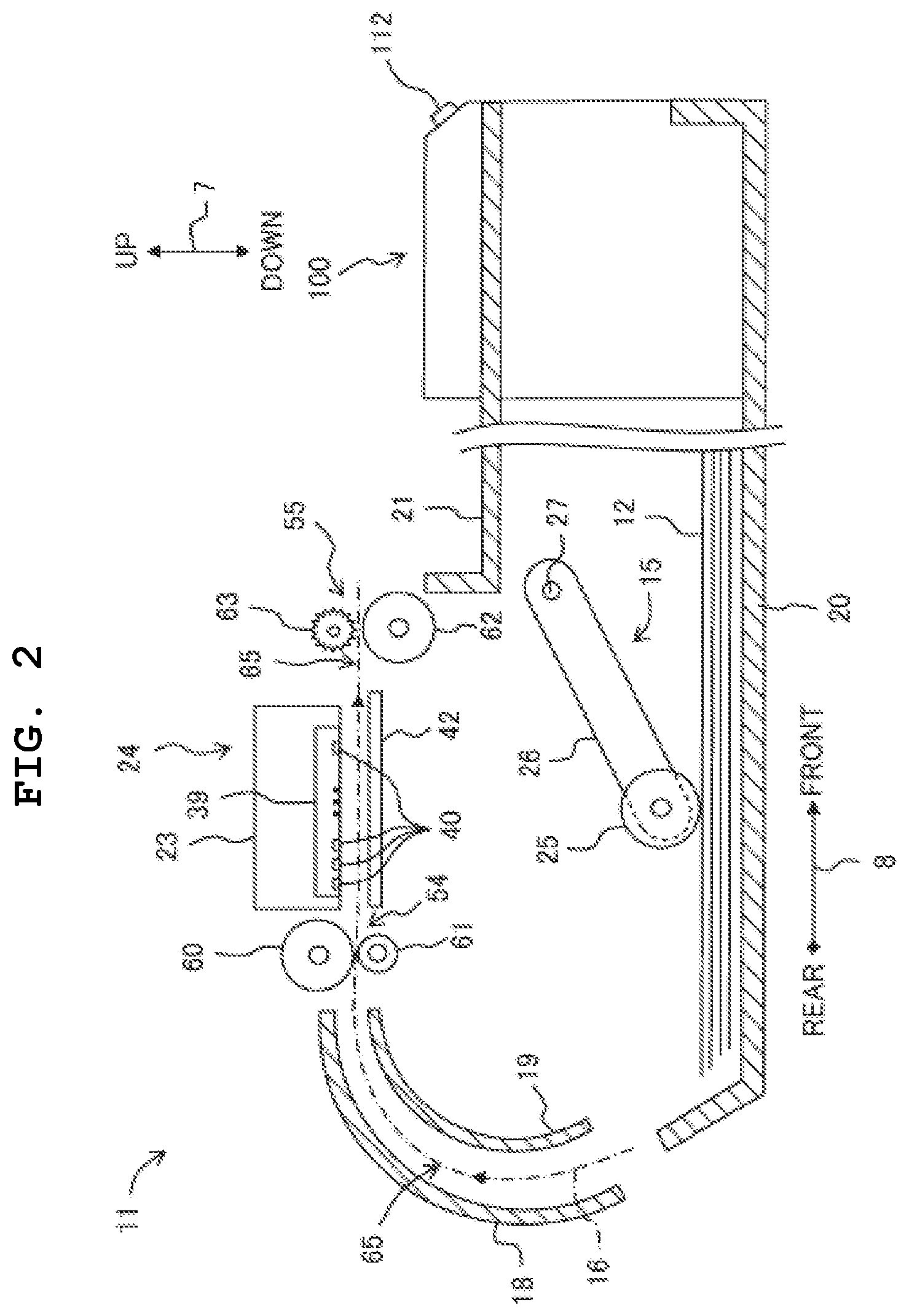 Patent US12128693 Figure 2 – Liquid discharge apparatus