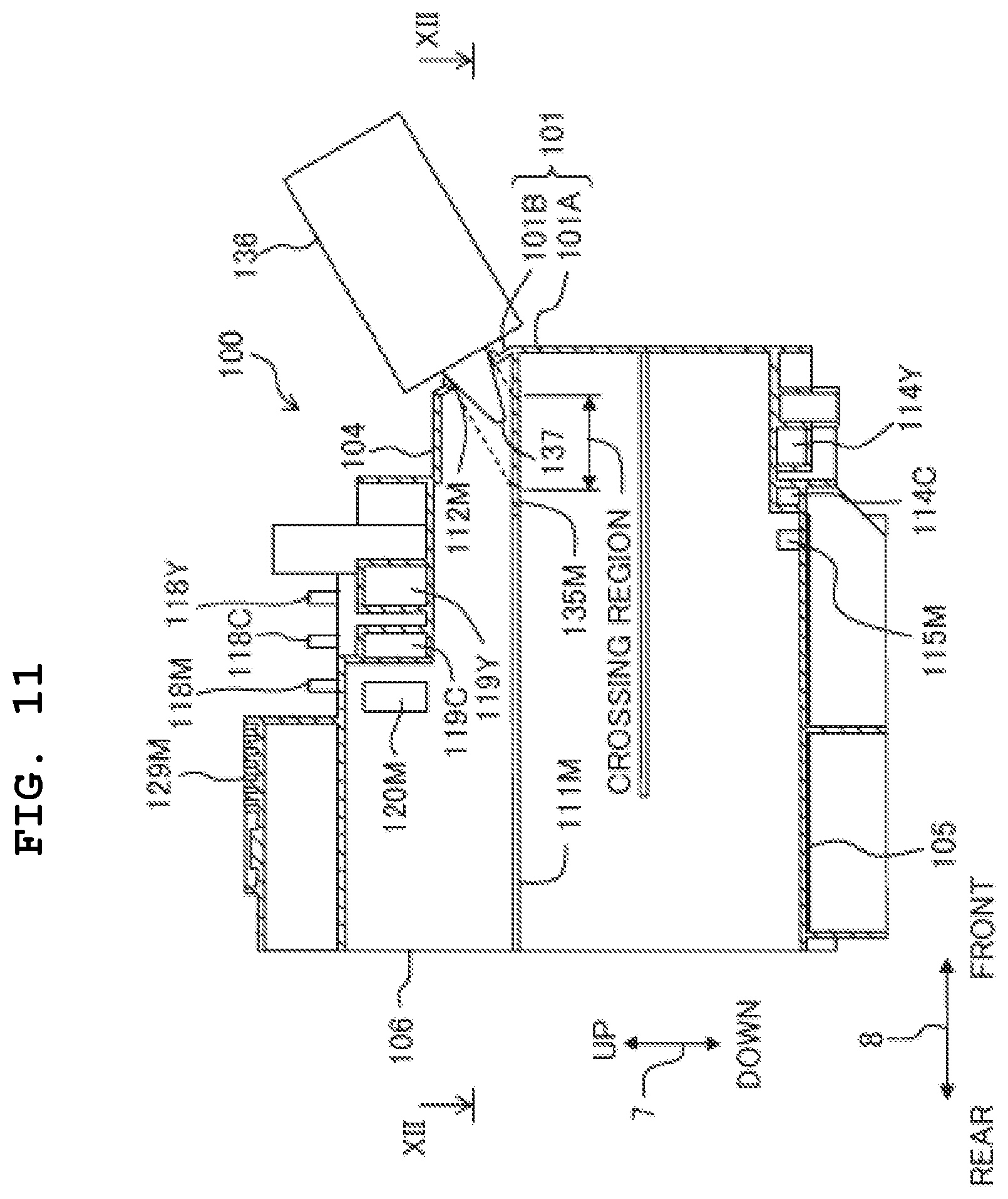 Patent US12128693 Figure 11 – Liquid discharge apparatus