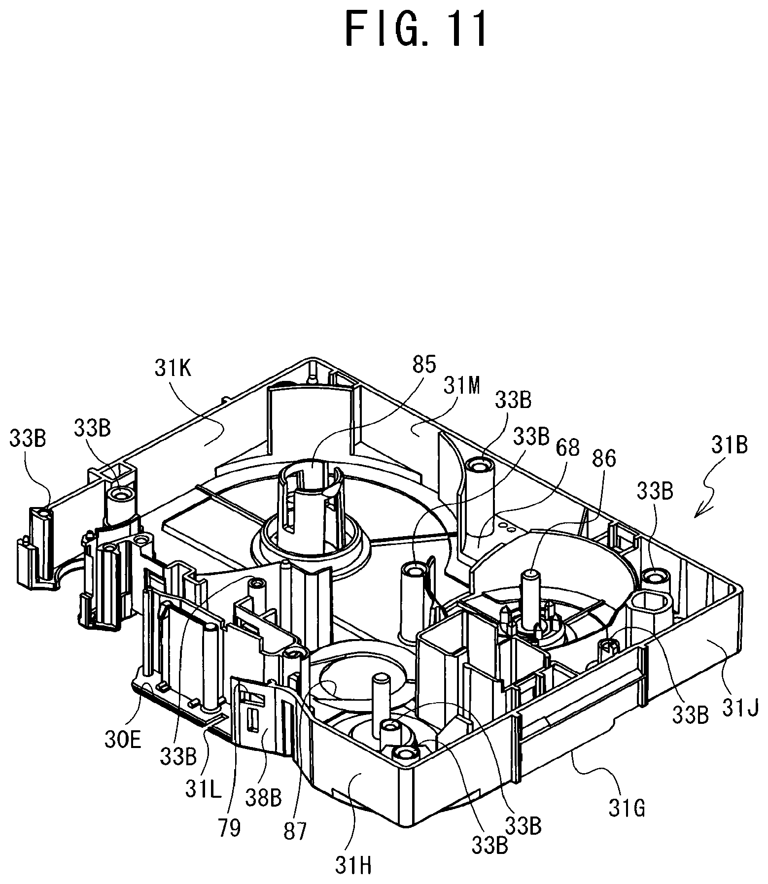Patent US12128697 Figure 11 – Tape cassette