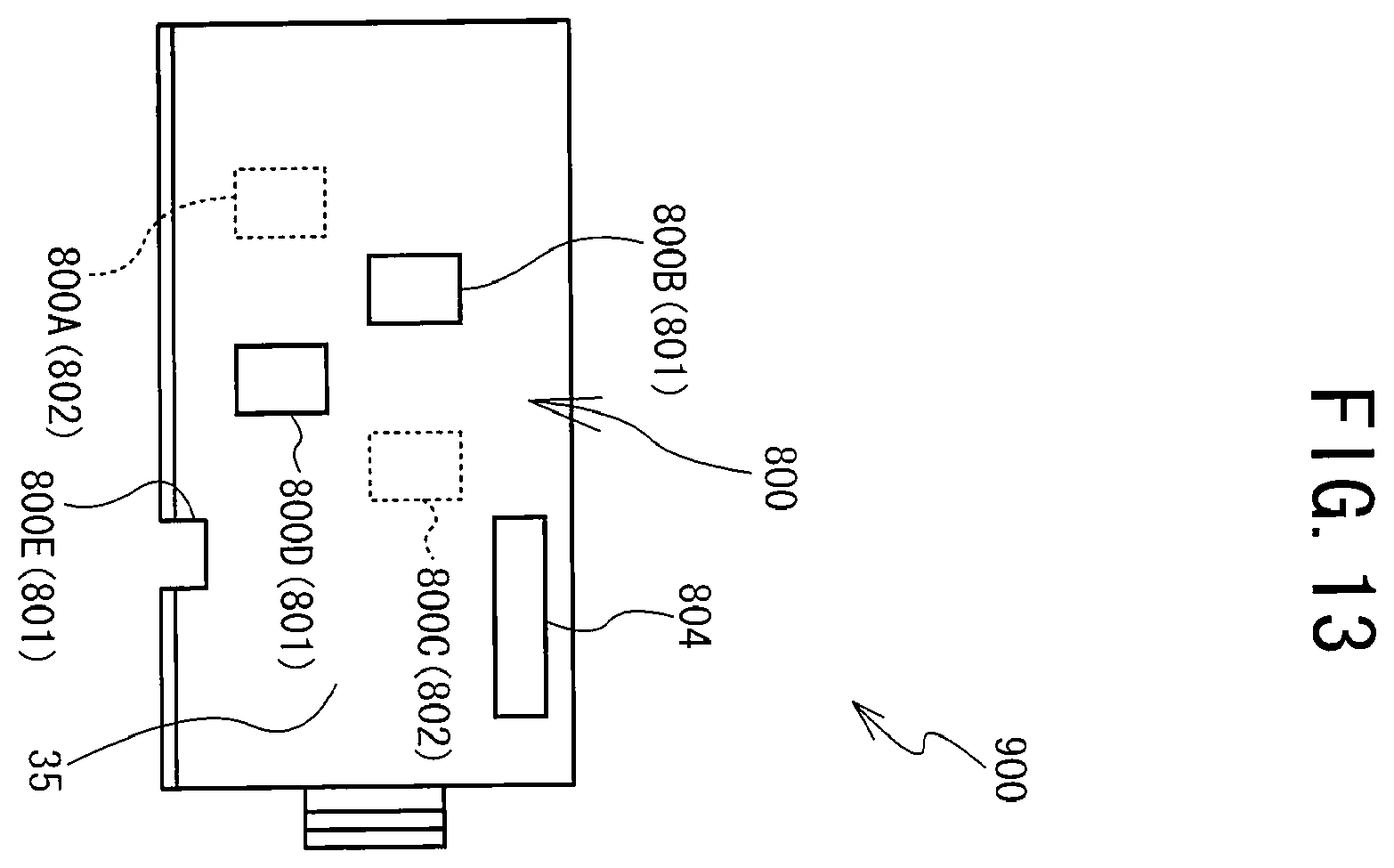 Patent US12128697 Figure 13 – Tape cassette