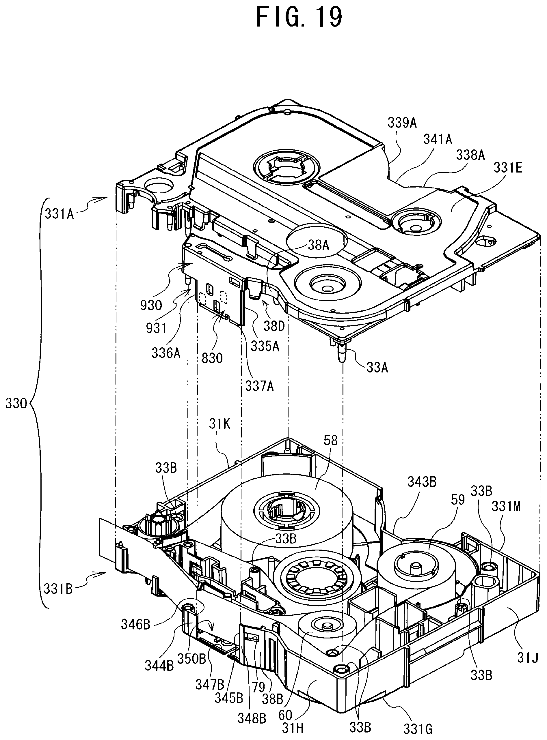 Patent US12128697 Figure 19 – Tape cassette