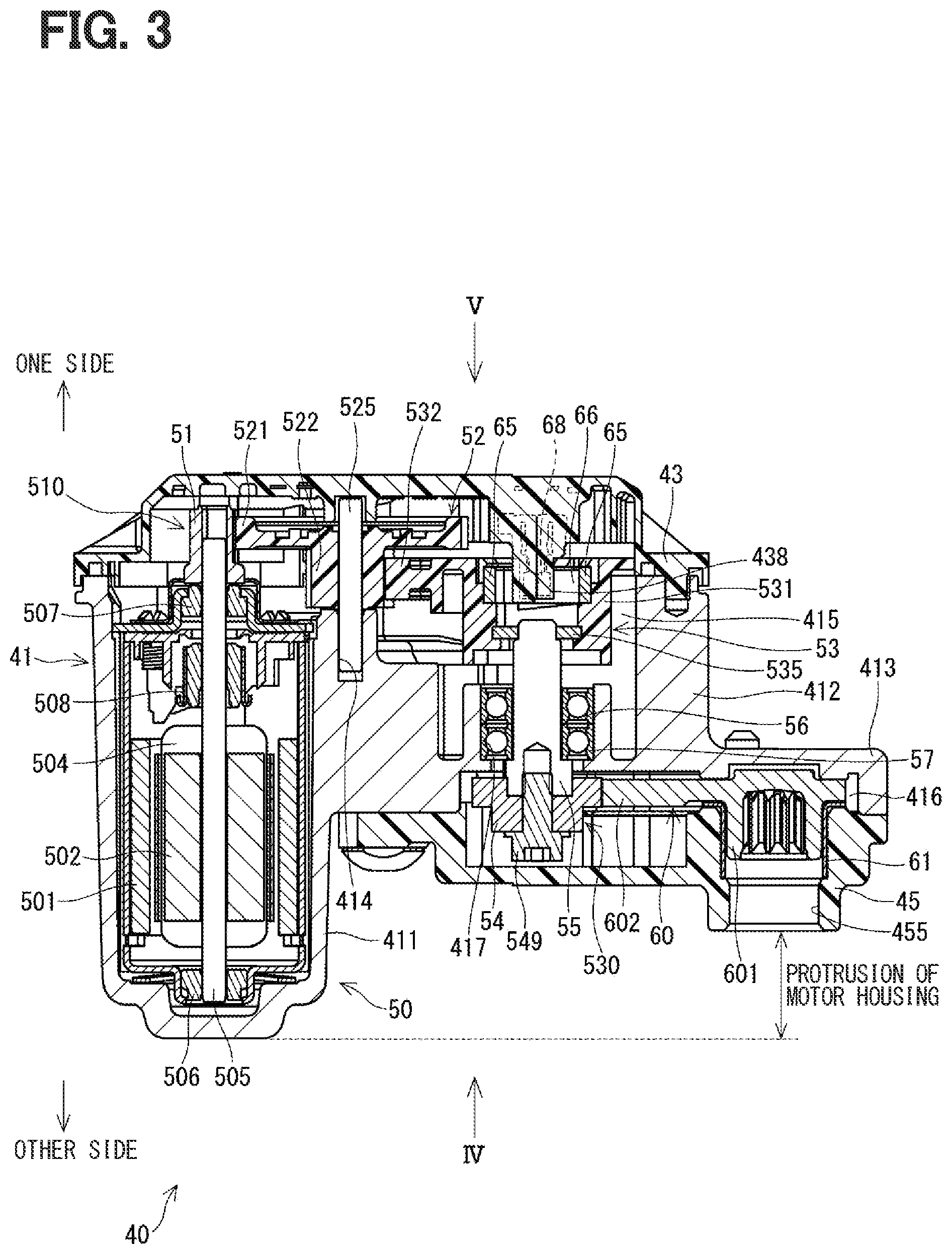 Patent US12128763 Figure 3 – Vehicle control device