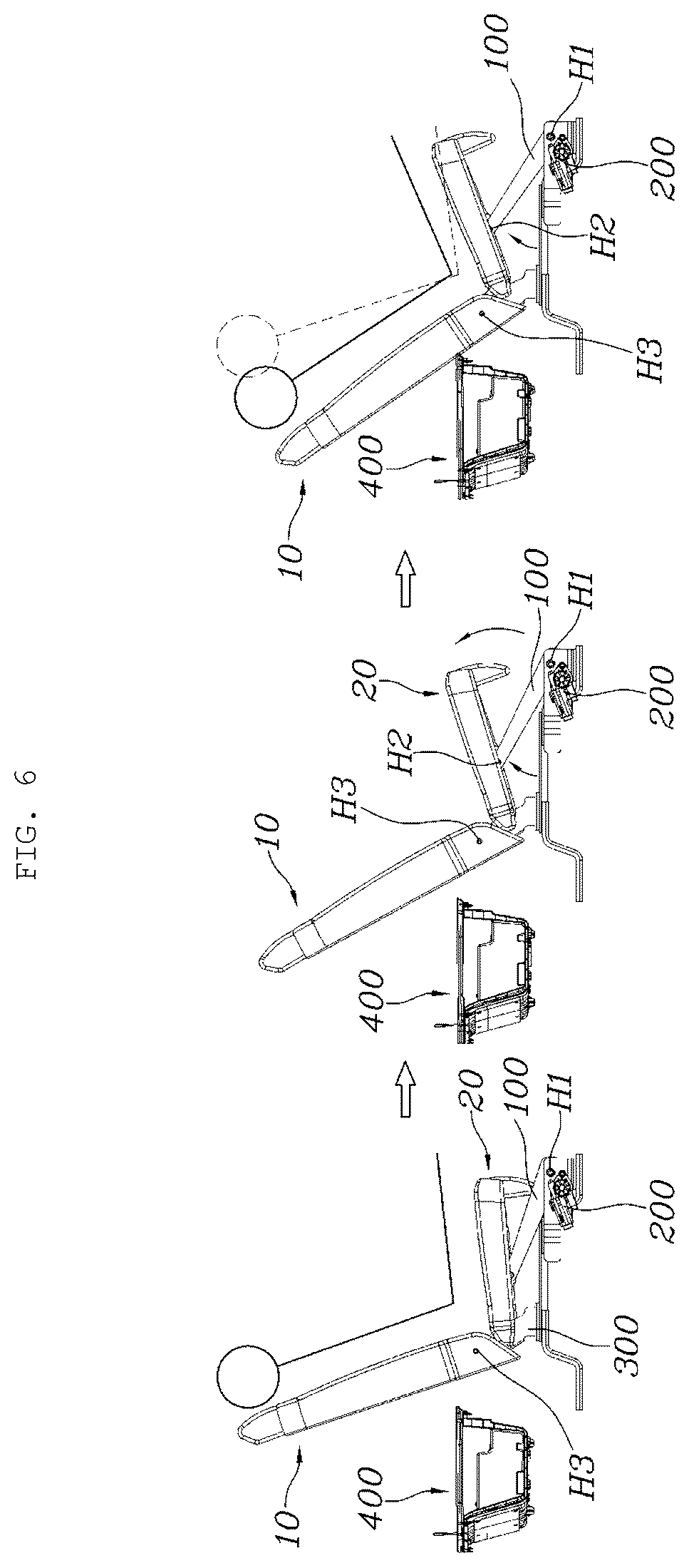 Patent US12128799 Figure 6 – Relax mode implementable vehicle seat