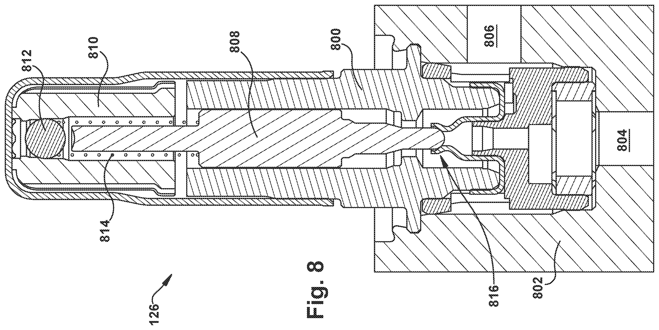 Patent US12128860 Figure 8 – Hydraulic brake boost