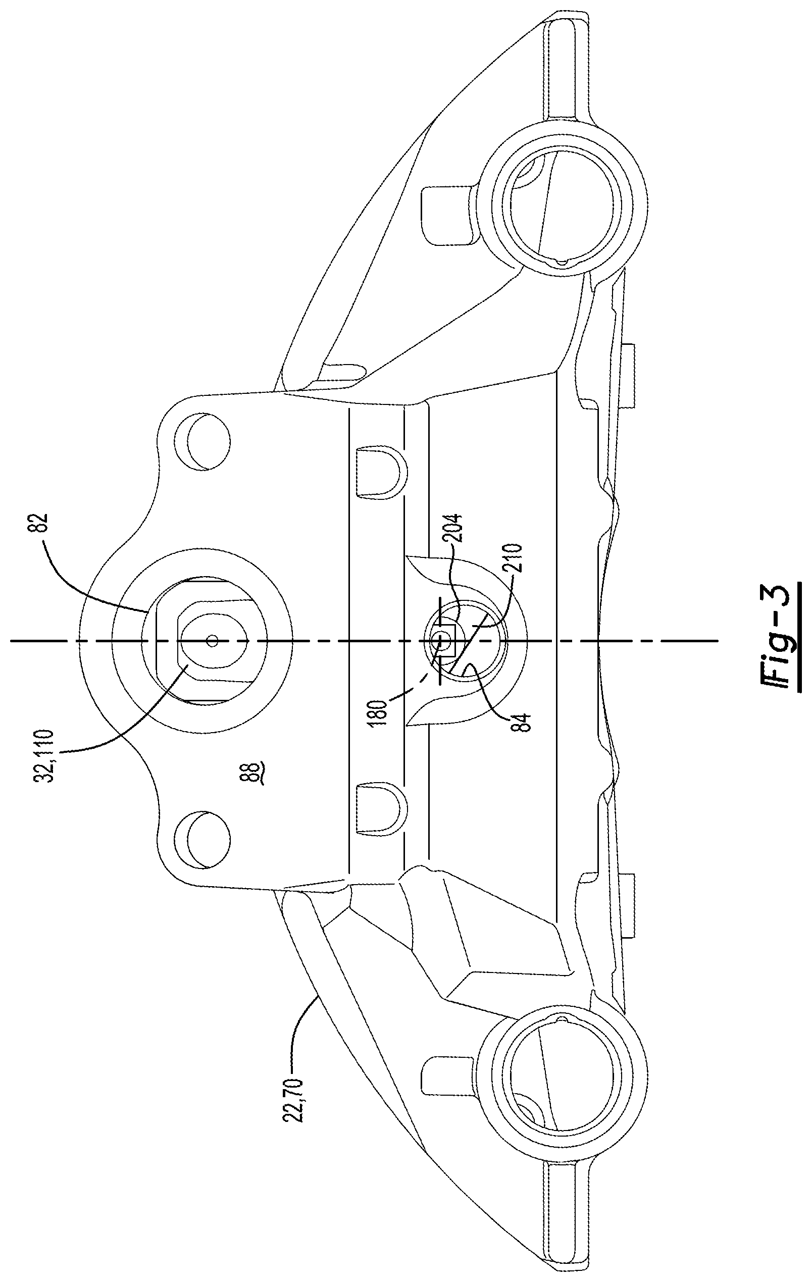 Patent US12128864 Figure 3 – System and method of checking sealing of a brake caliper housing