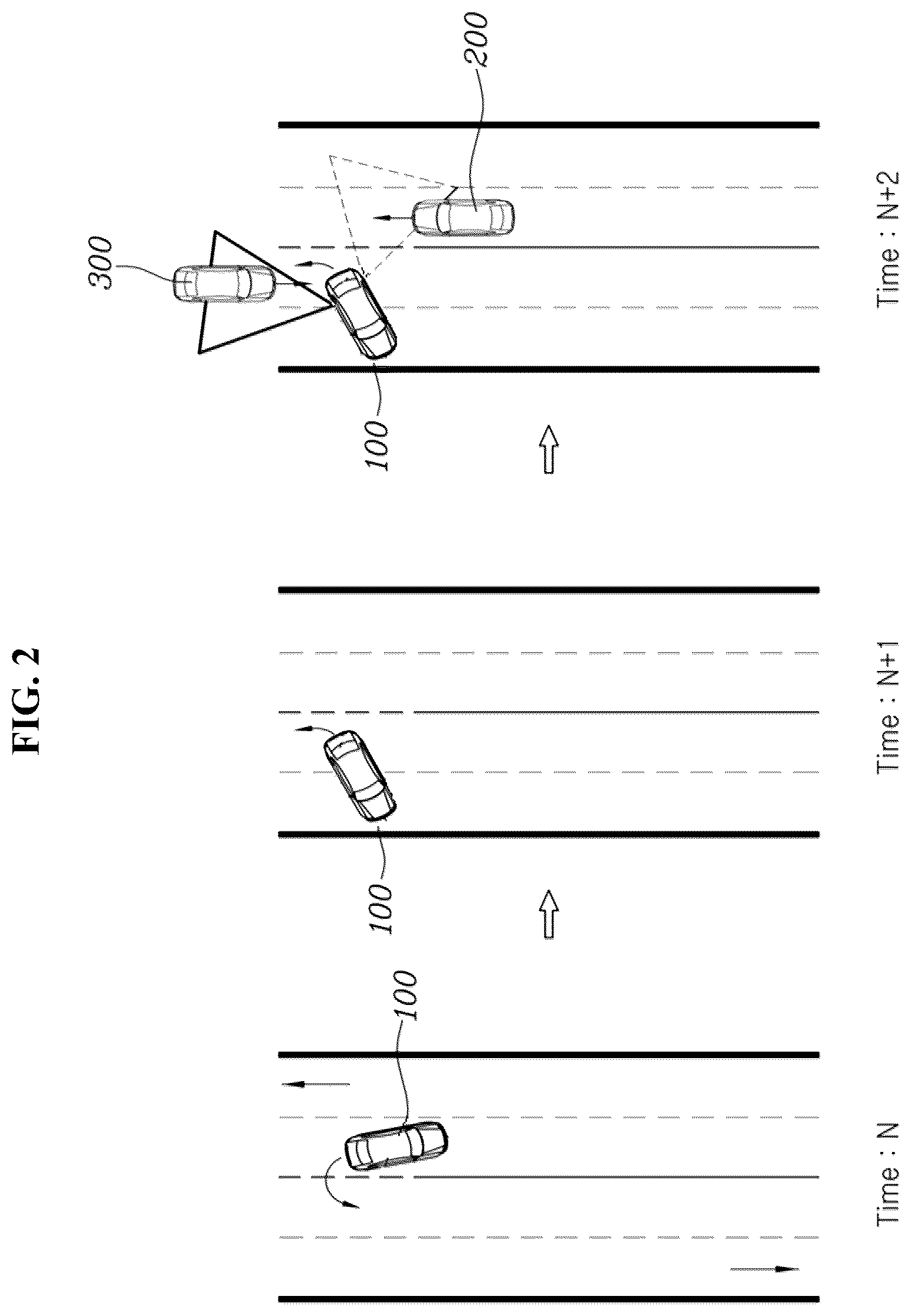Patent US12128886 Figure 2 – Obstacle detection system and method for vehicle