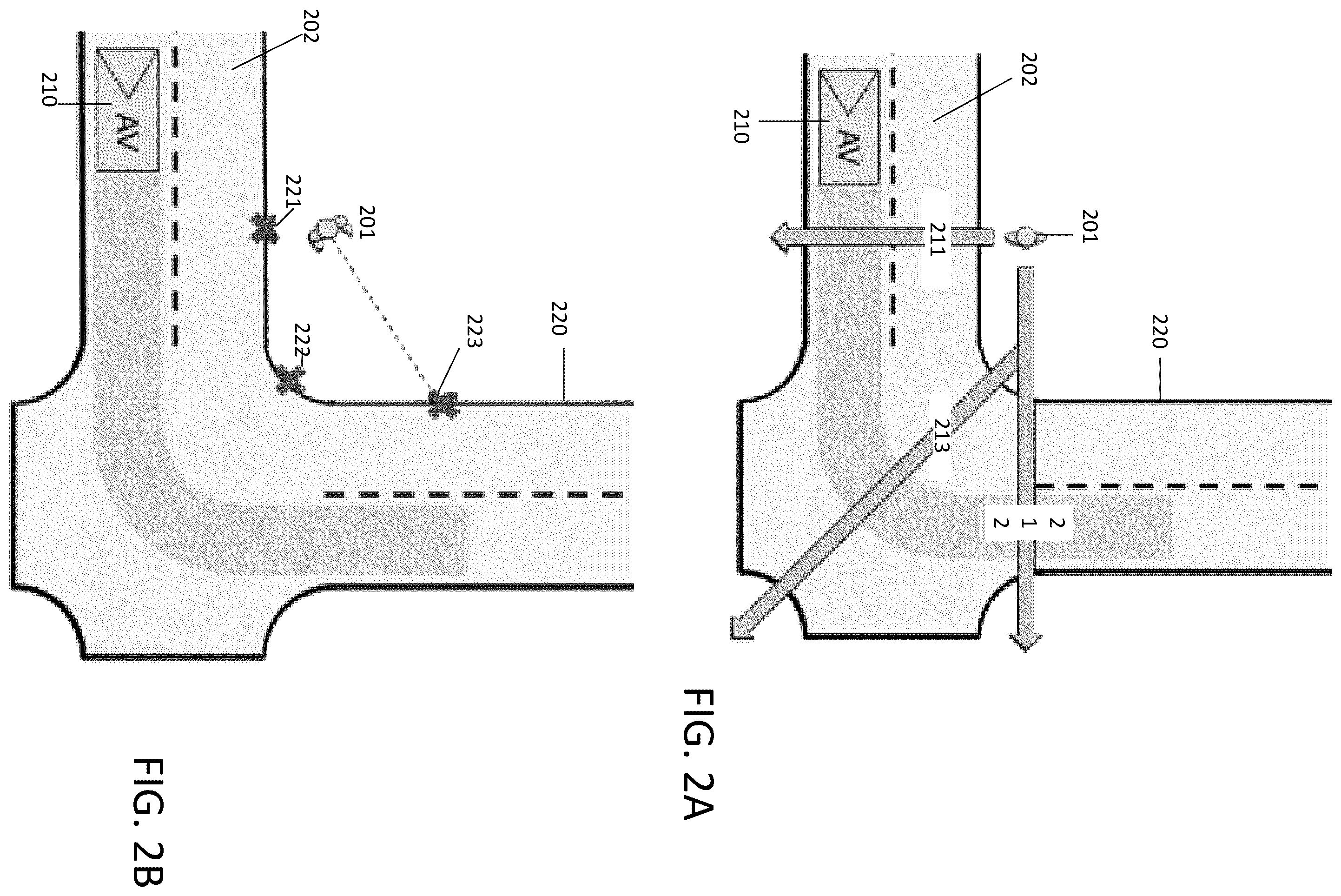 Patent US12128929 Figure 2 – Methods and system for predicting trajectories of actors with respect to a drivable area
