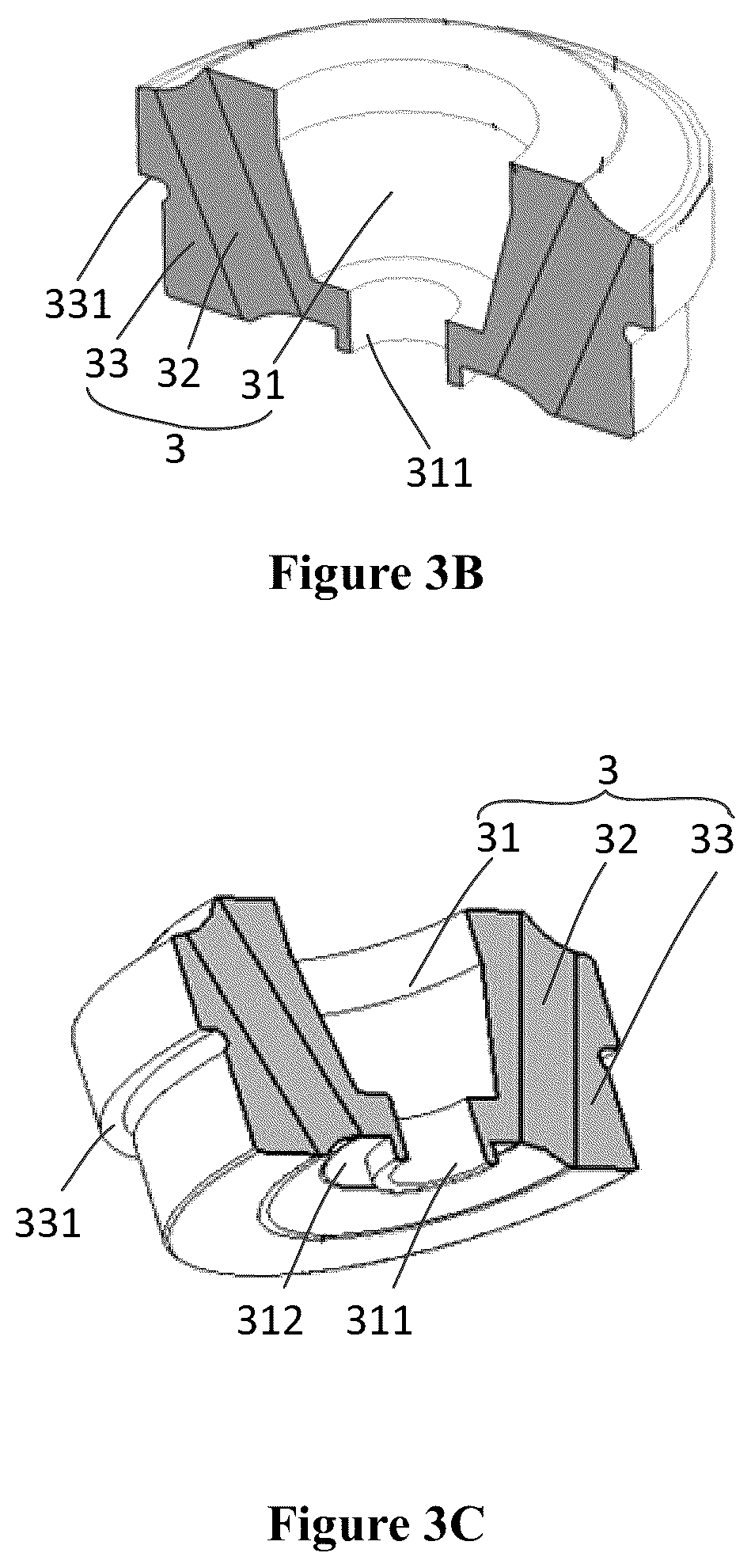 Patent US12128935 Figure 5 – Train suspension device and suspended monorail train