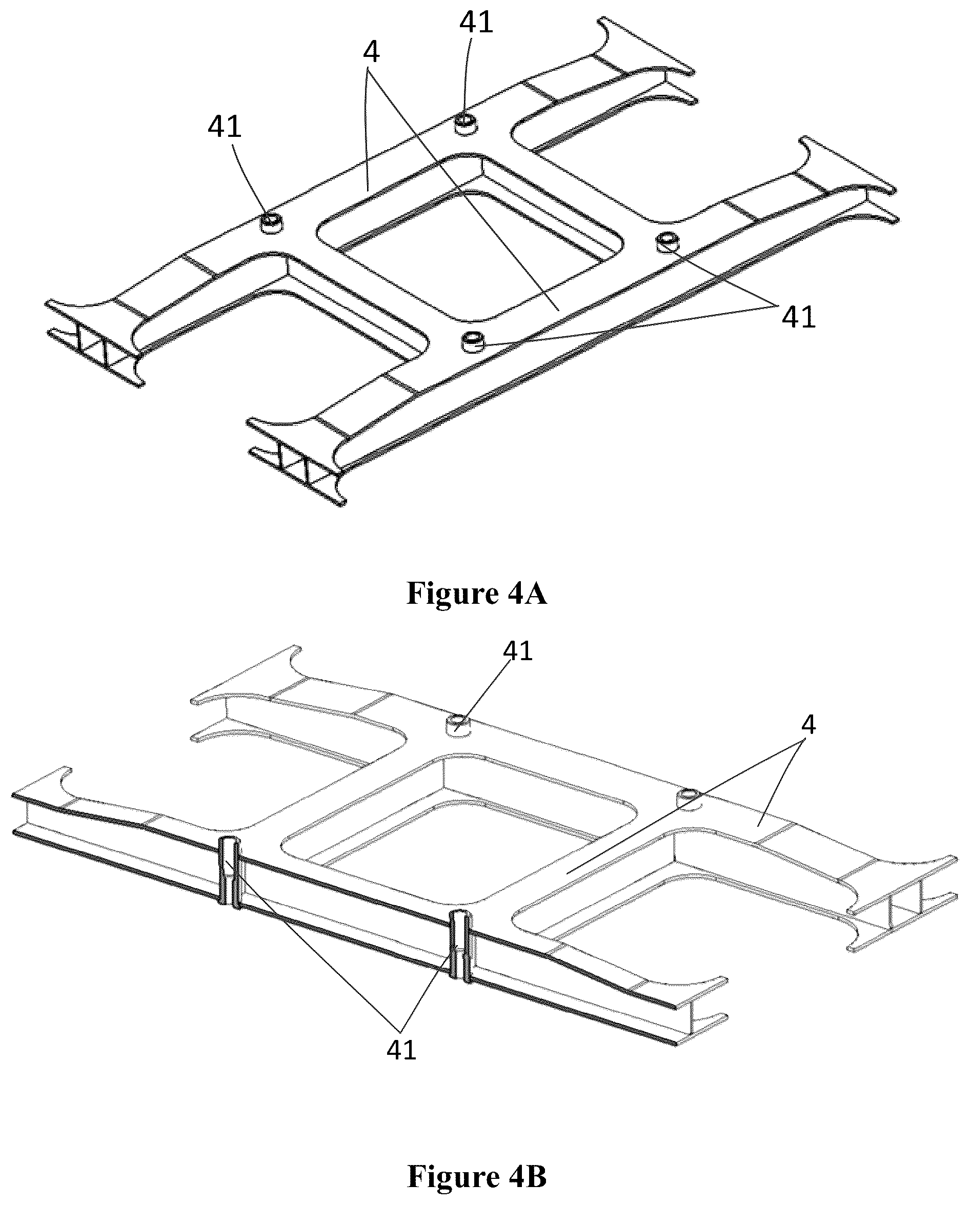 Patent US12128935 Figure 6 – Train suspension device and suspended monorail train