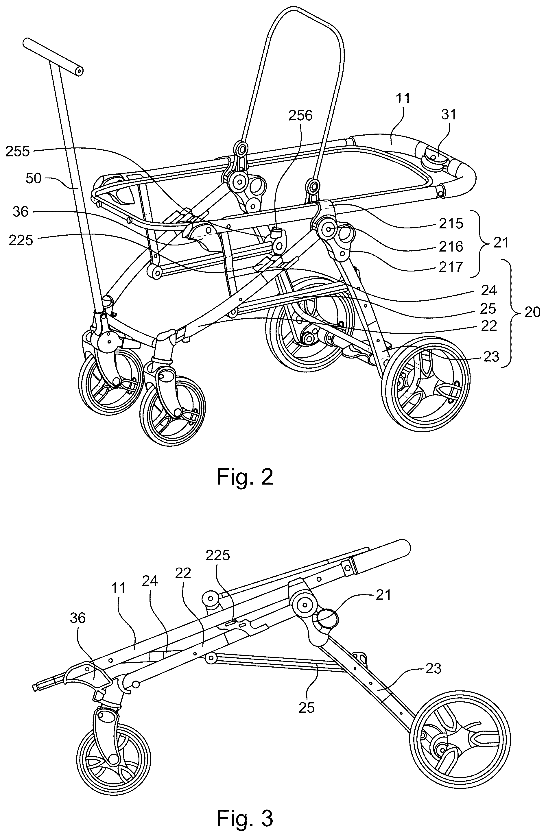 Patent US12128944 Figure 2 – Child carrying device