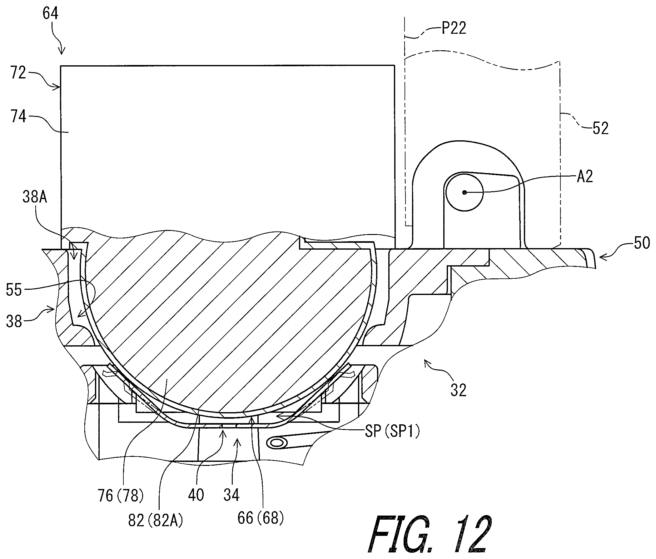 Patent US12128979 Figure 12 – Electric device and operating device for human-powered vehicle