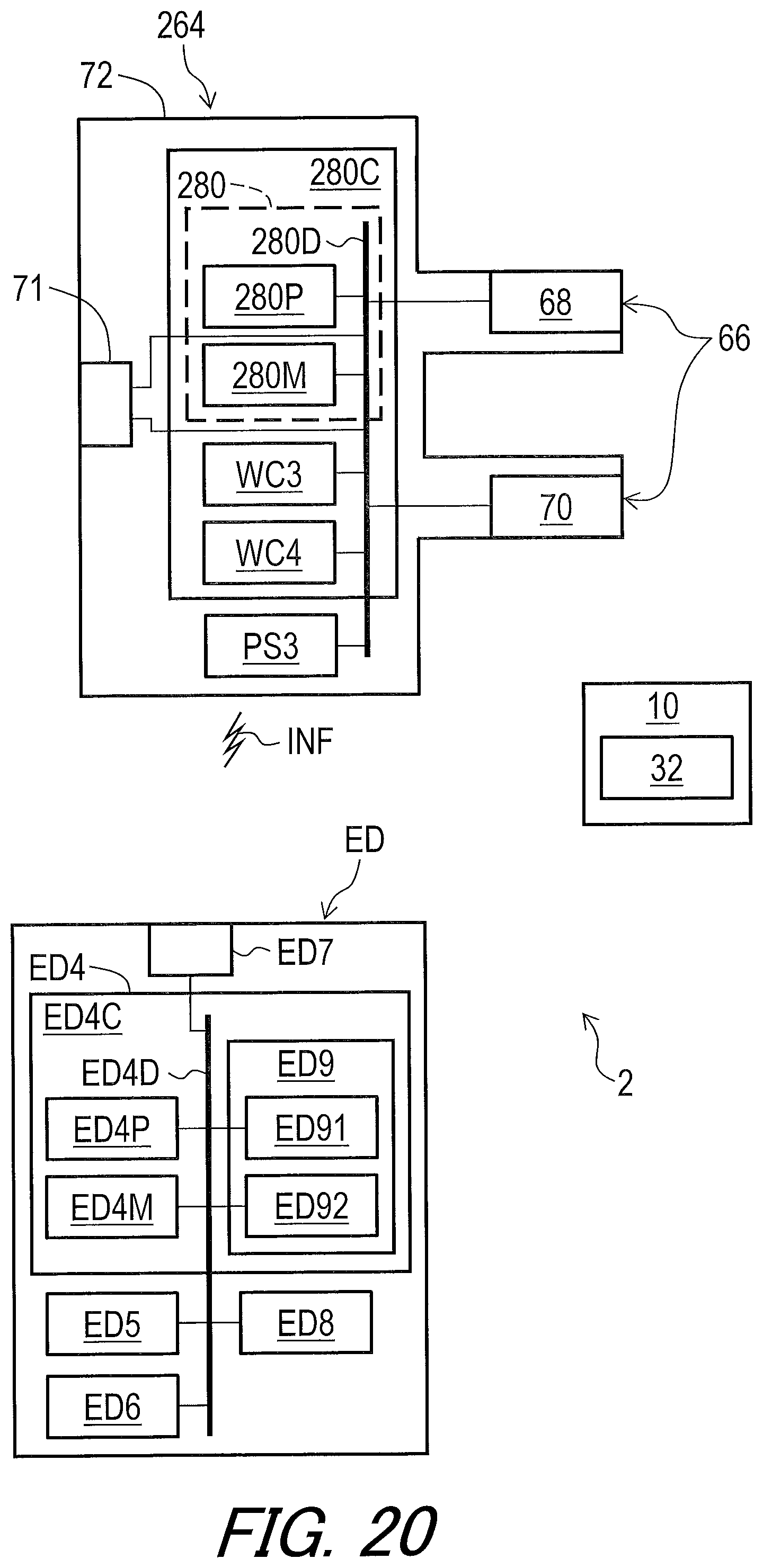 Patent US12128979 Figure 20 – Electric device and operating device for human-powered vehicle