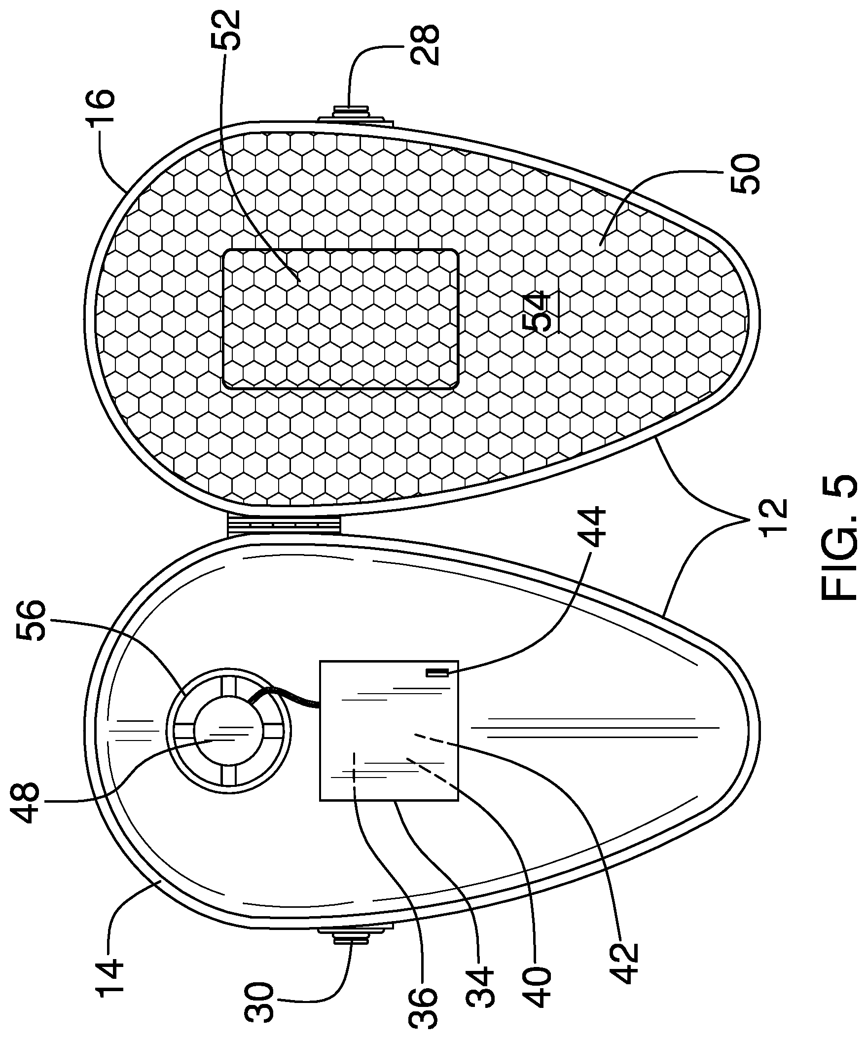 Patent US12128981 Figure 4 – Bicycle mounted storage device