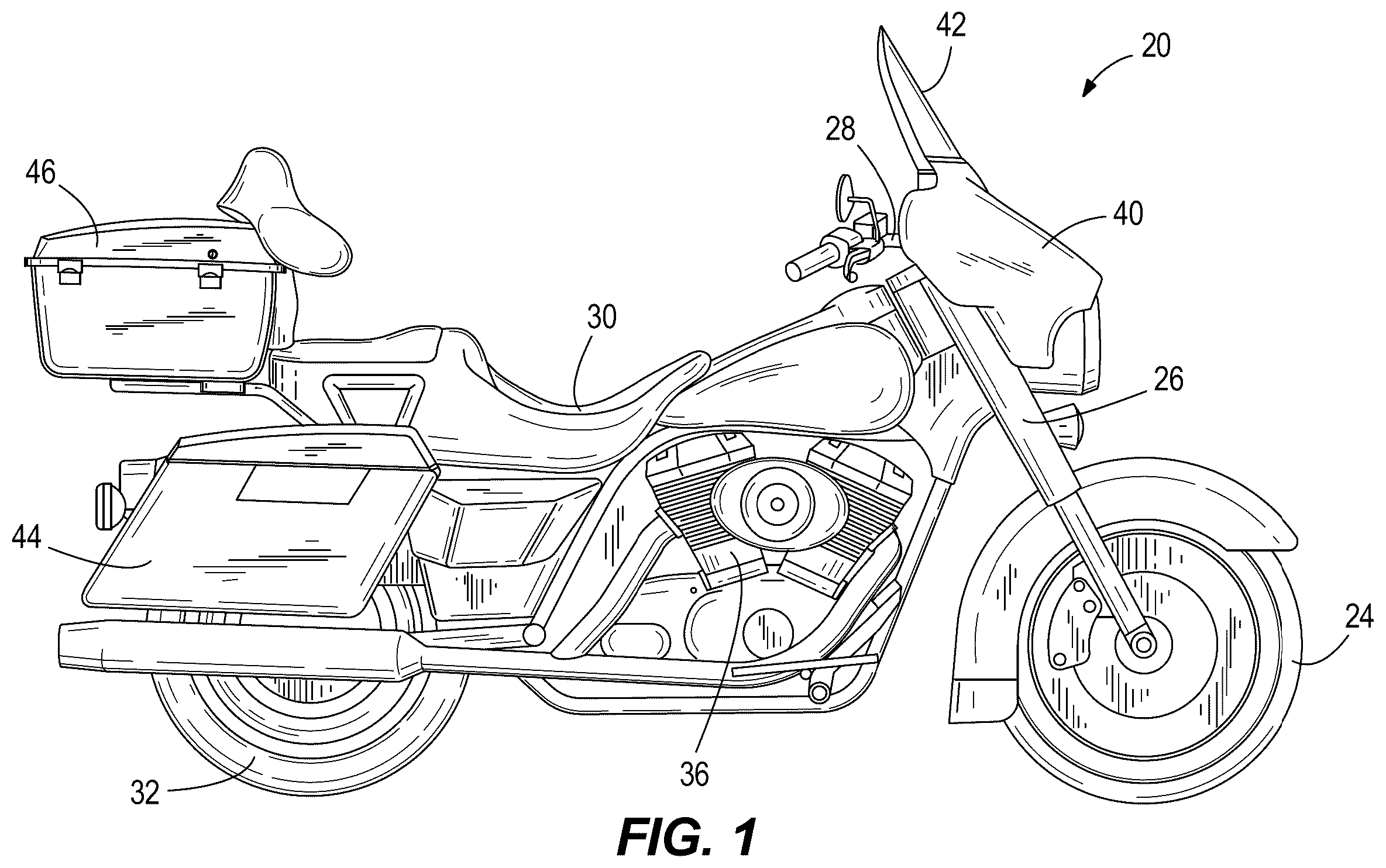Patent US12128984 Figure 1 – Multi-function hand control for vehicle