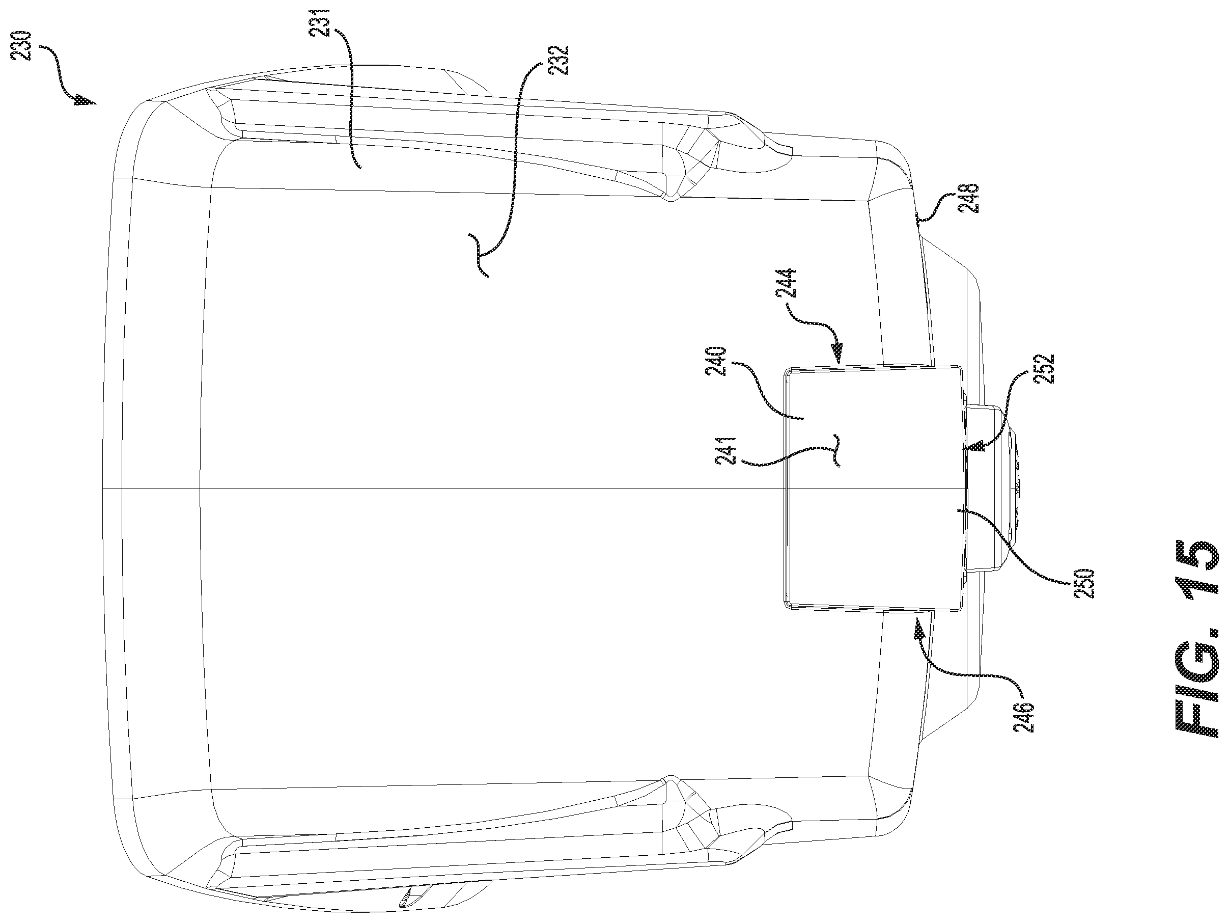 Patent US12129003 Figure 15 – Boat with a transom