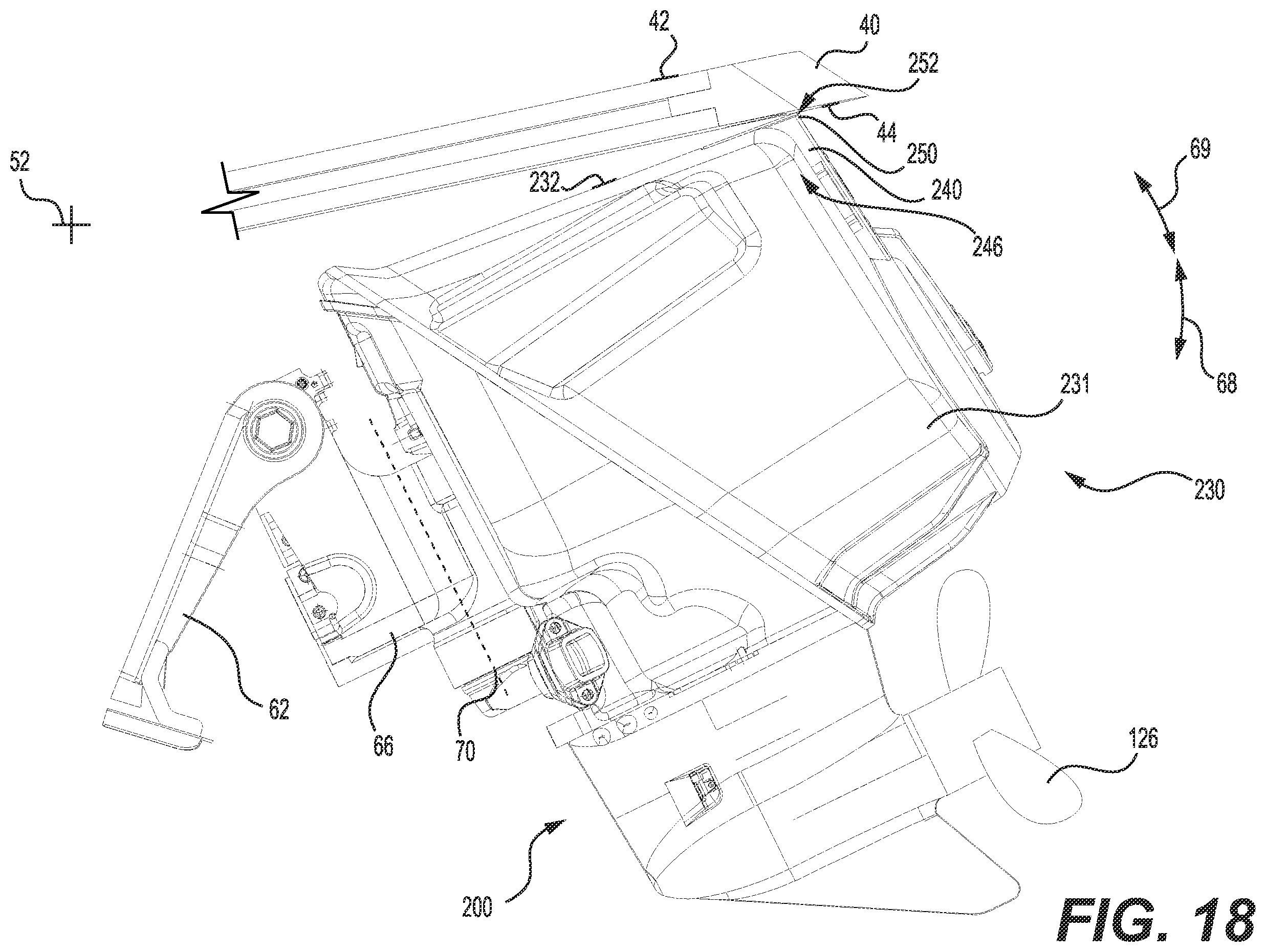 Patent US12129003 Figure 18 – Boat with a transom