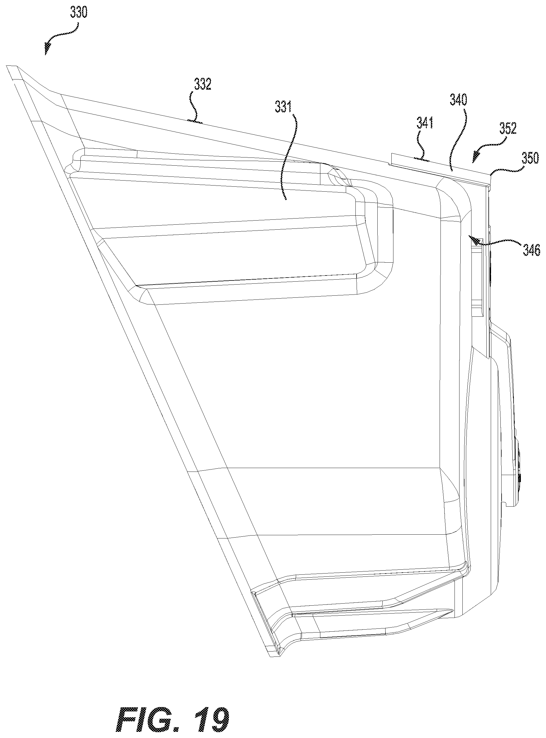 Patent US12129003 Figure 19 – Boat with a transom