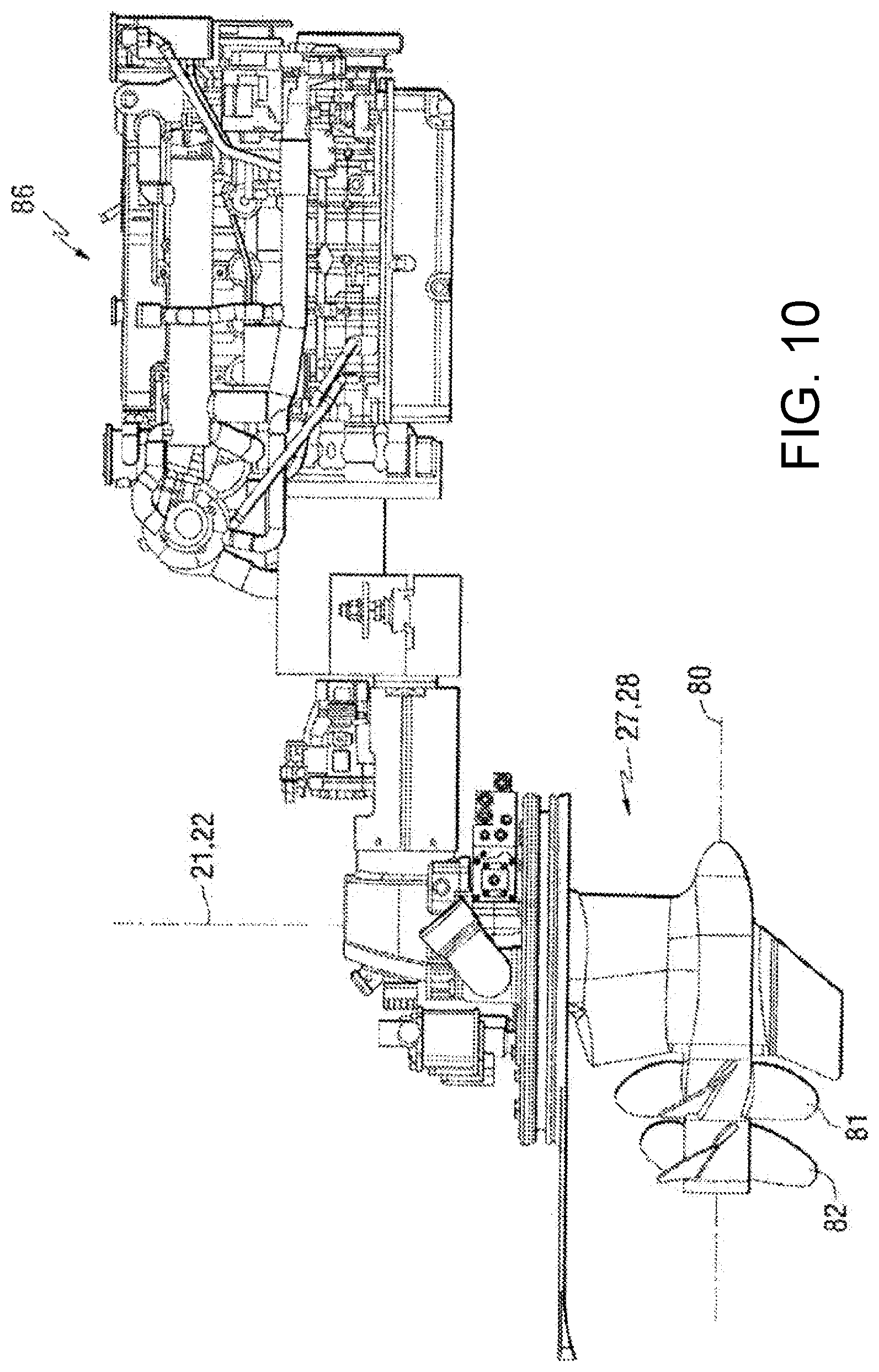 Patent US12129006 Figure 6 – Marine vessel with gyroscope-assisted joystick maneuvering