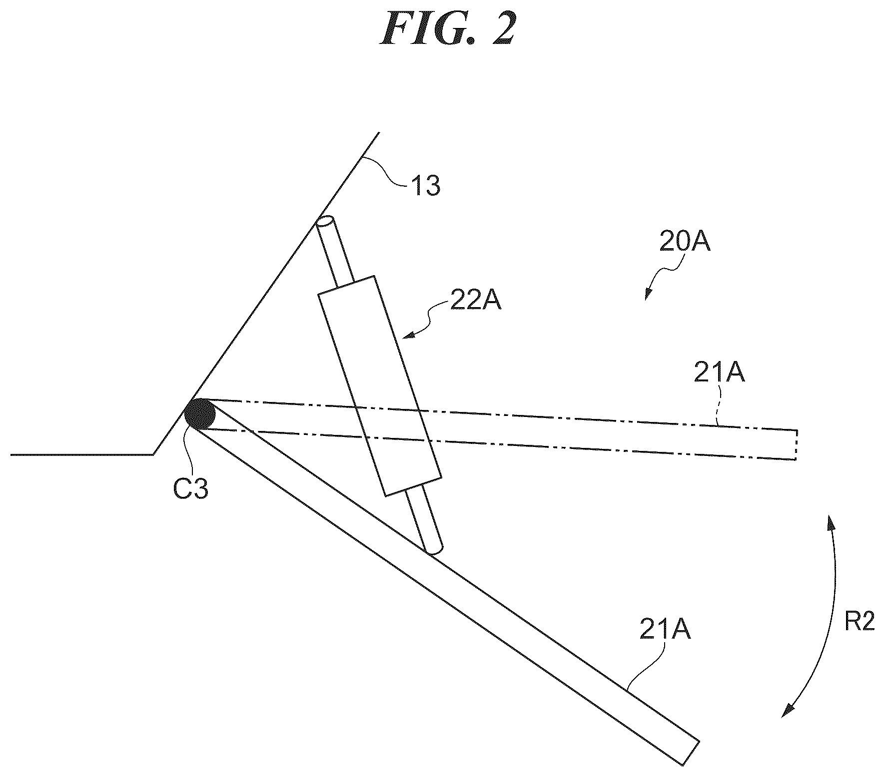 Patent US12129007 Figure 2 – Control system for posture control tabs of marine vessel, marine vessel, and method for controlling posture control tabs of marine vessel that are capable of assisting operations of steering control