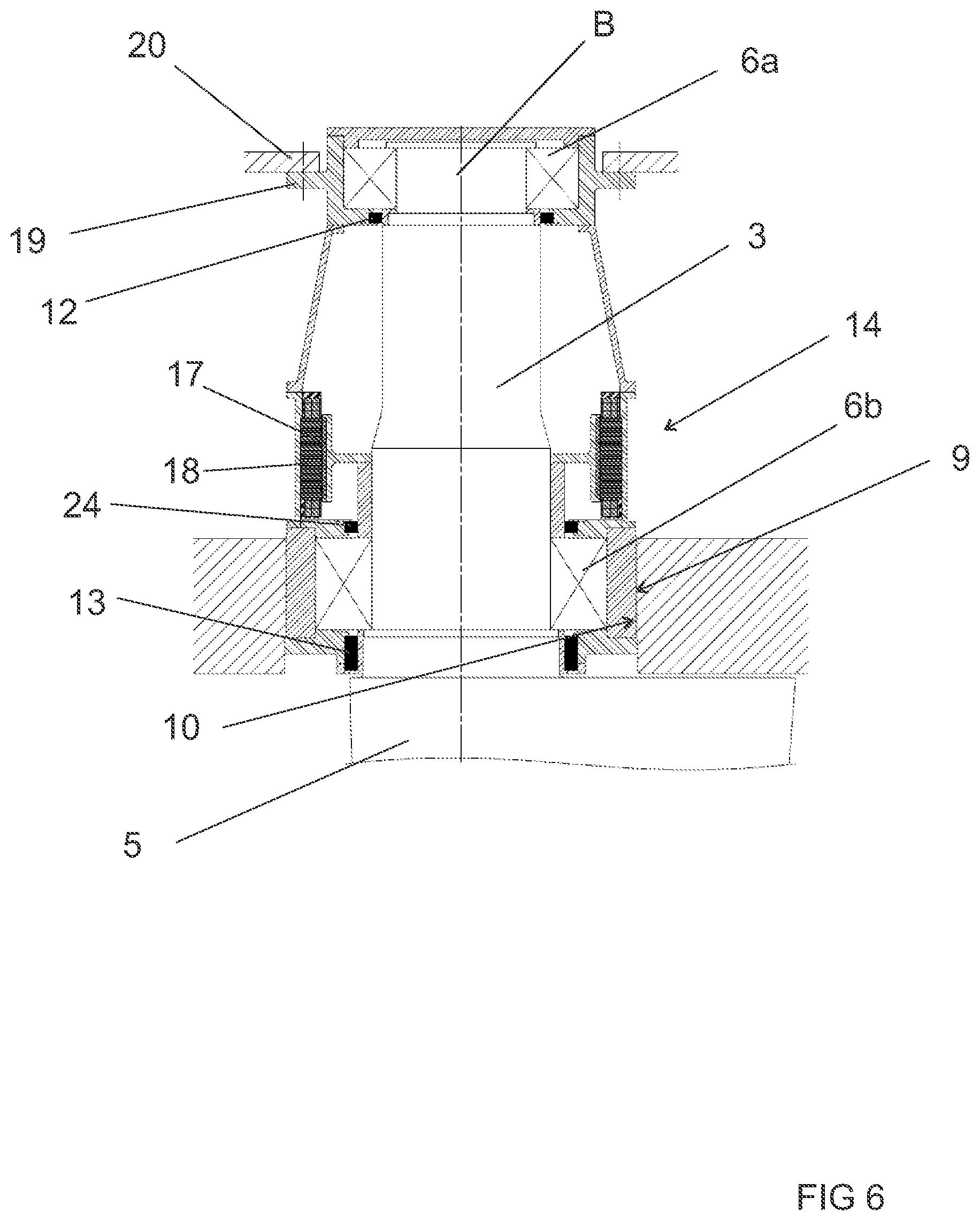 Patent US12129008 Figure 6 – Marine propulsion unit