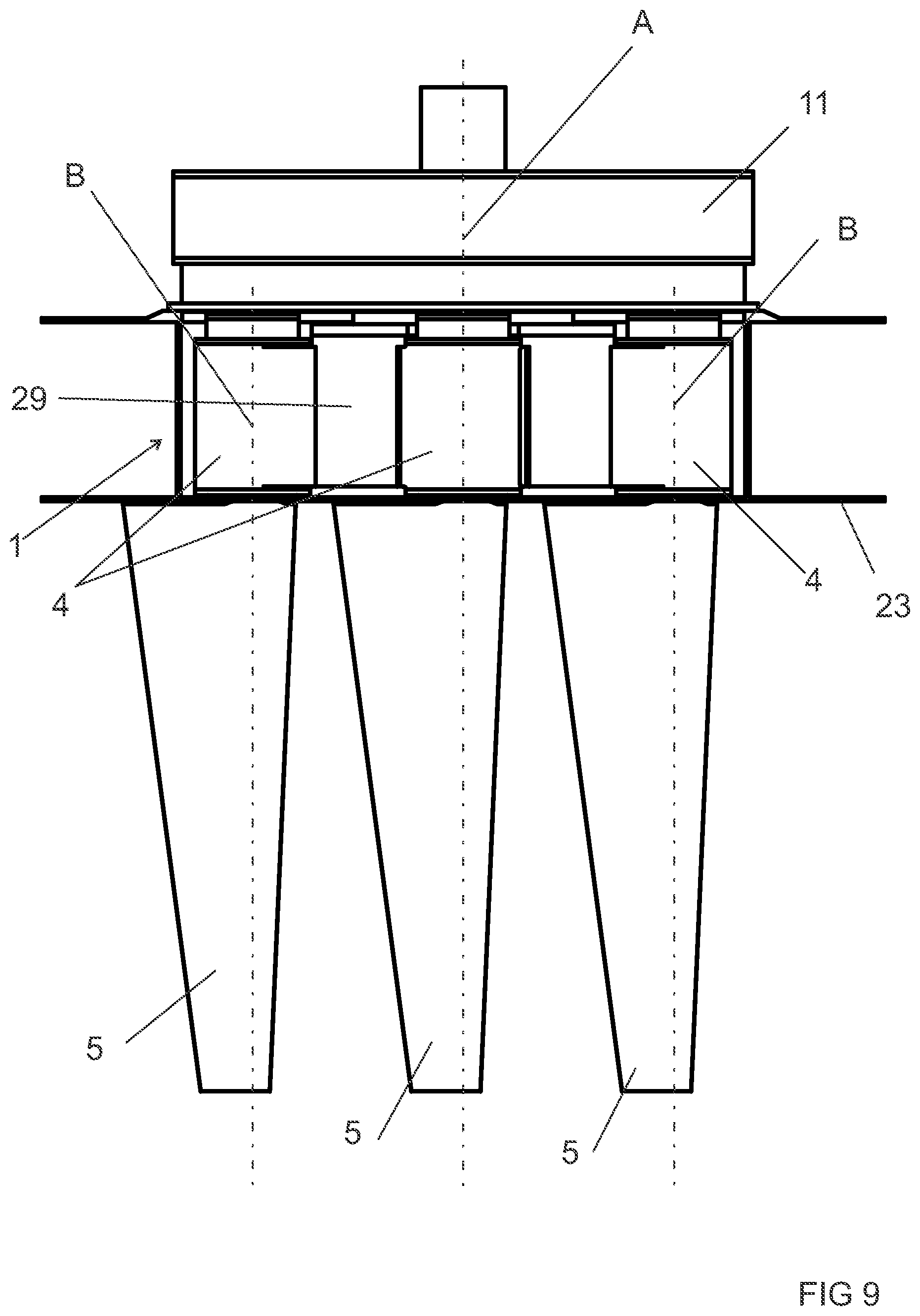 Patent US12129008 Figure 9 – Marine propulsion unit