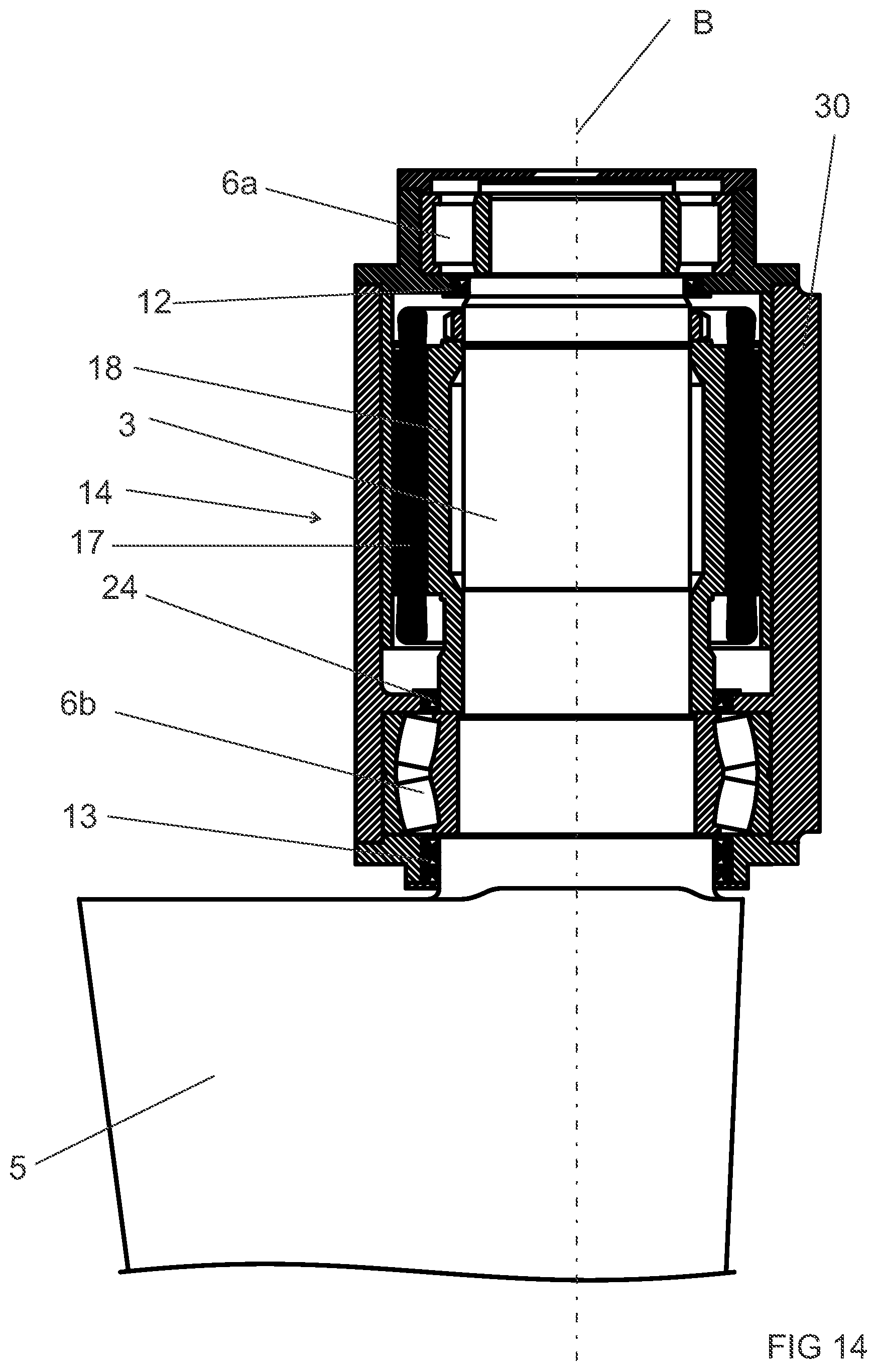 Patent US12129008 Figure 14 – Marine propulsion unit