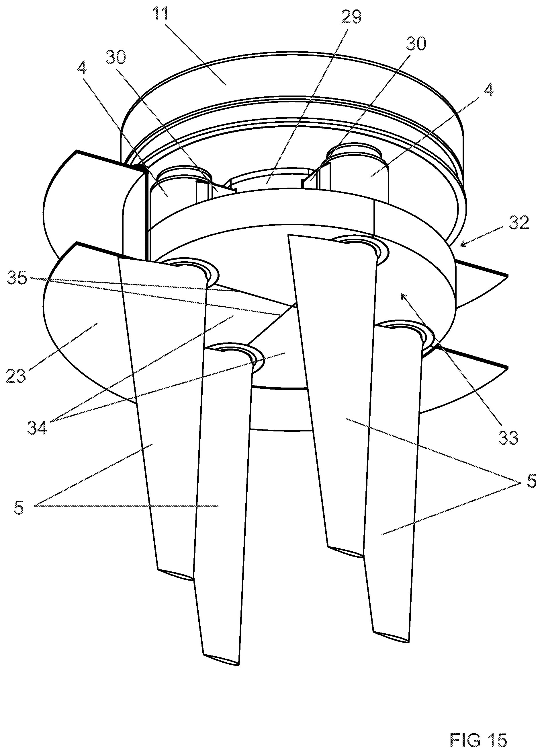 Patent US12129008 Figure 15 – Marine propulsion unit