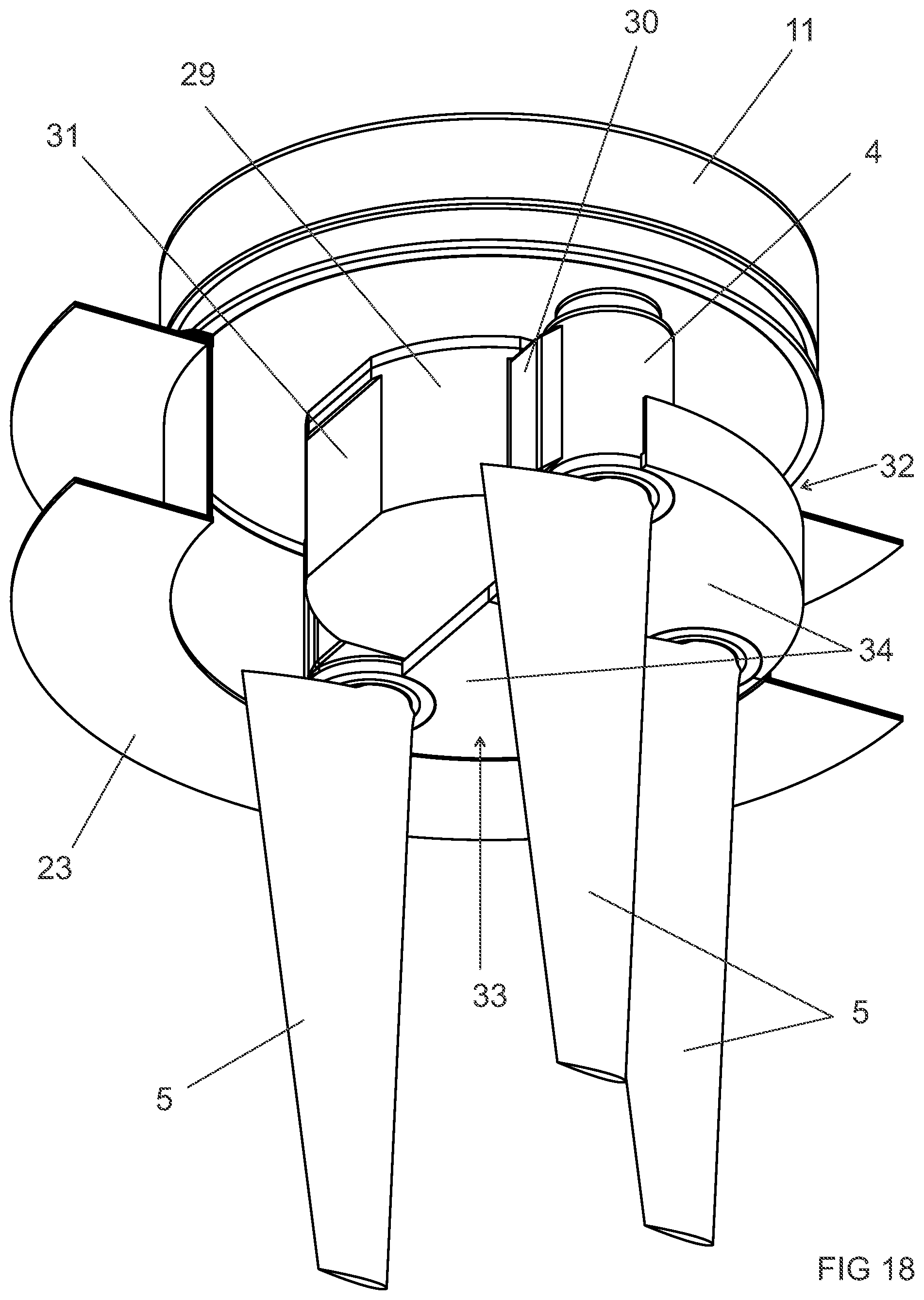 Patent US12129008 Figure 18 – Marine propulsion unit