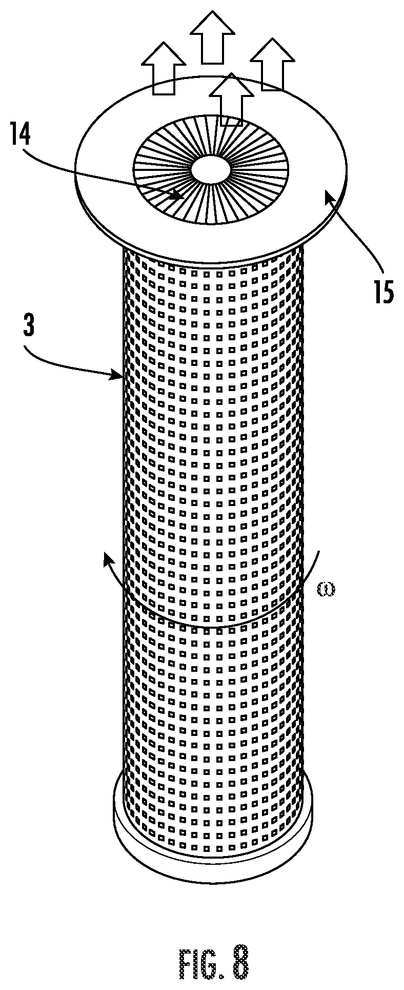 Patent US12129009 Figure 7 – Flettner rotor with localized suction
