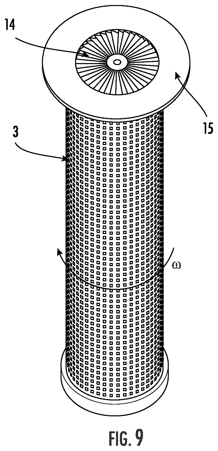 Patent US12129009 Figure 8 – Flettner rotor with localized suction