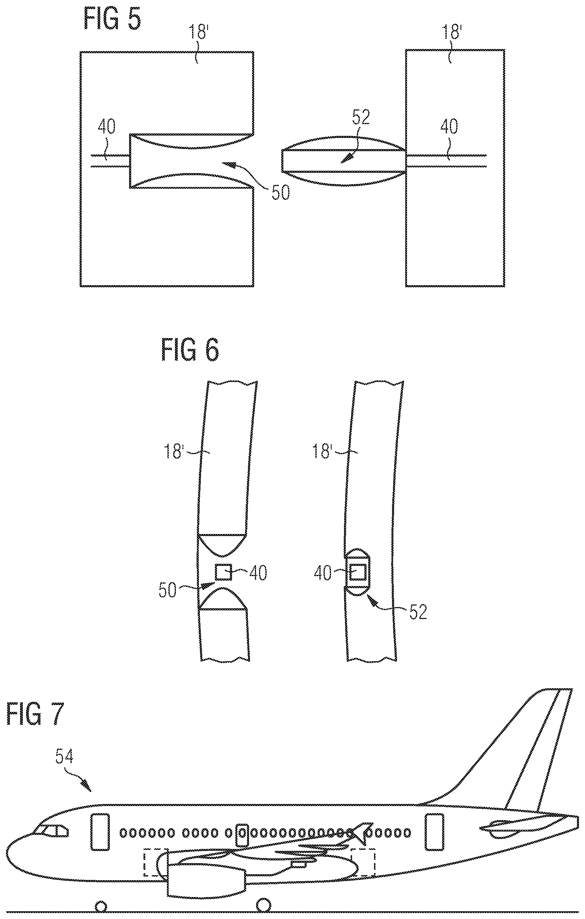 Patent US12129014 Figure 2 – Cabin lining element for an aircraft cabin and rib for an aircraft fuselage structure