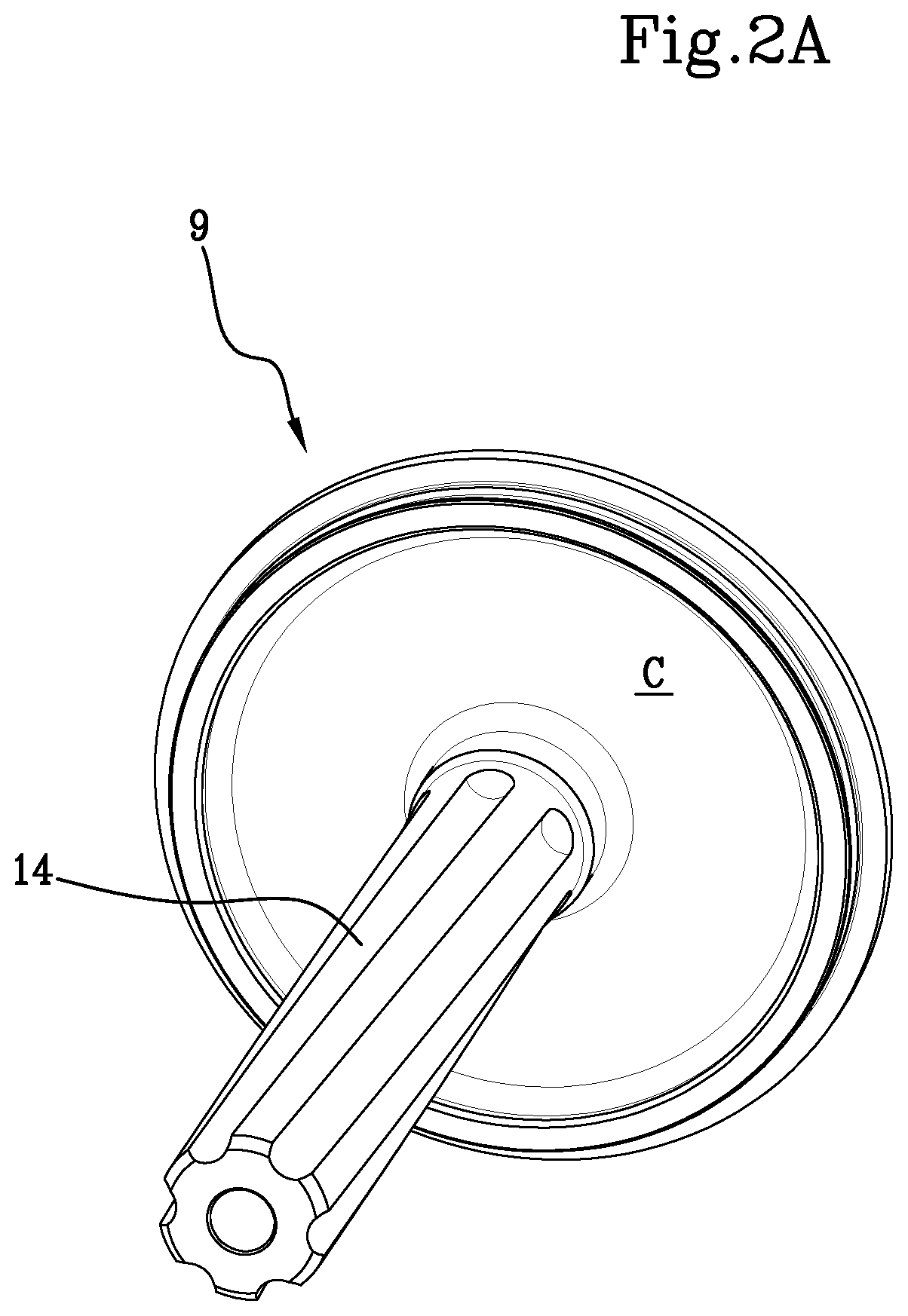 Patent US12129015 Figure 2 – Rotary mechanical screw transmission