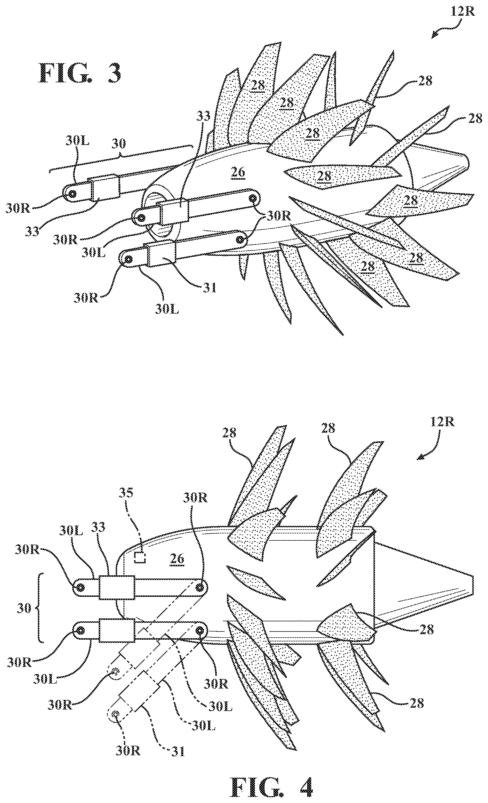 Patent US12129021 Figure 2 – Tail-rotor vibration dampener system