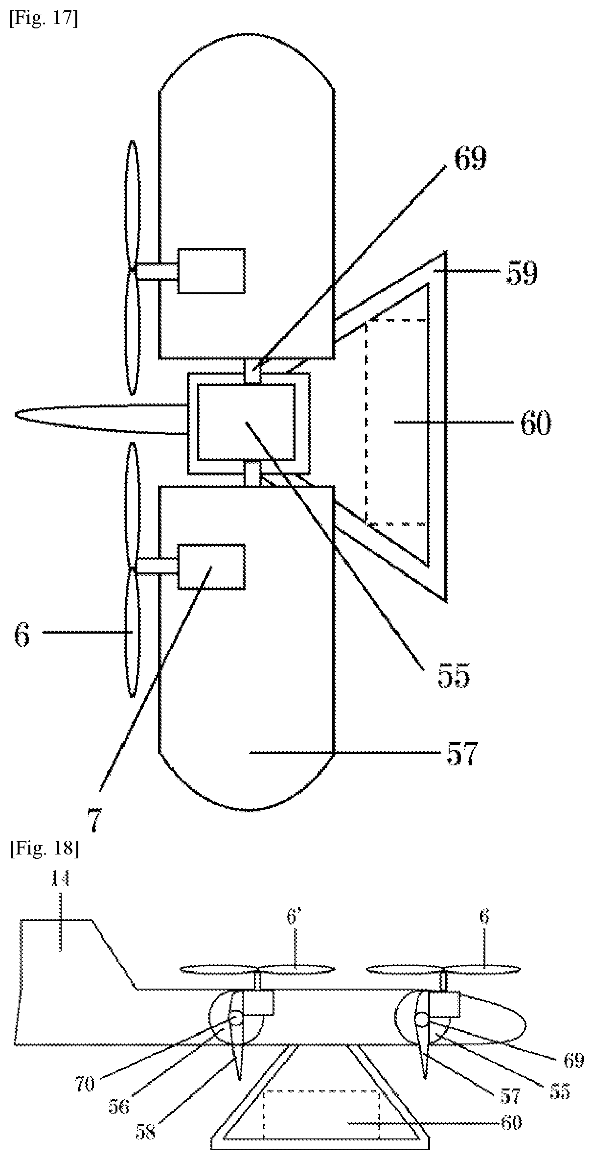 Patent US12129022 Figure 12 – Aerial vehicle such as high speed drone